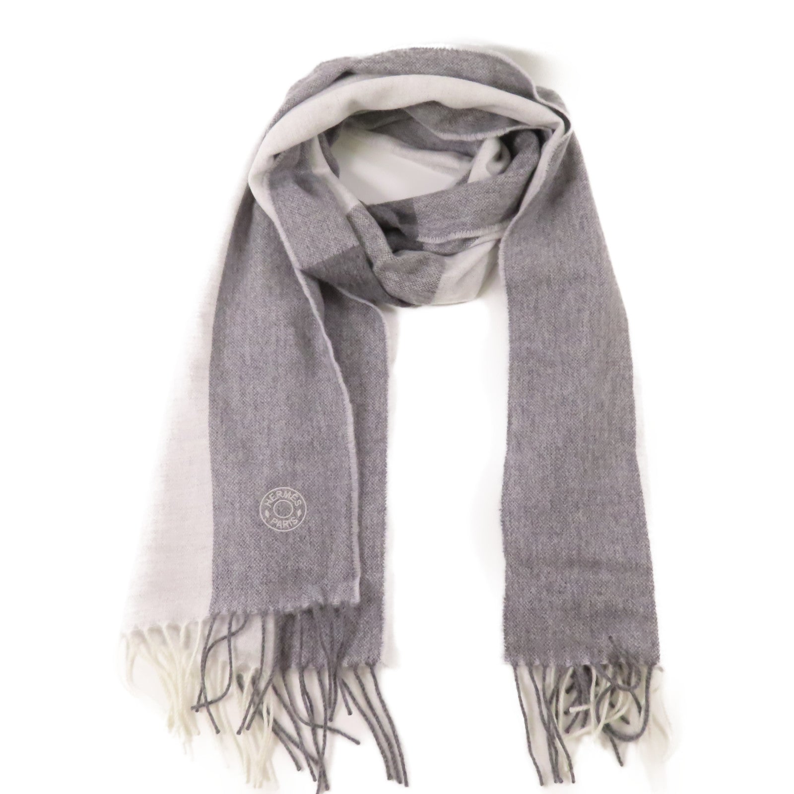 HERMES 羊絨Scarf頸巾