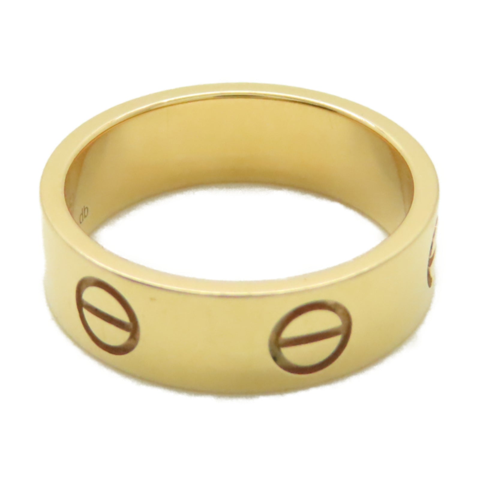 CARTIER 18K玫瑰金Love Ring戒指US#5.5#51