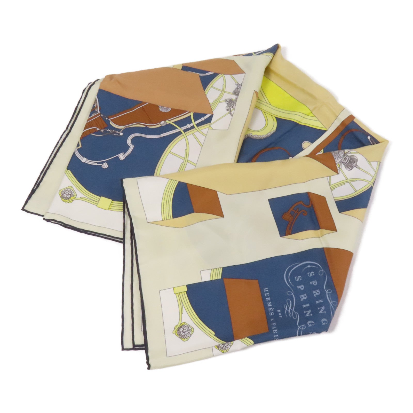 HERMES 絲質Scarf 90X90絲巾