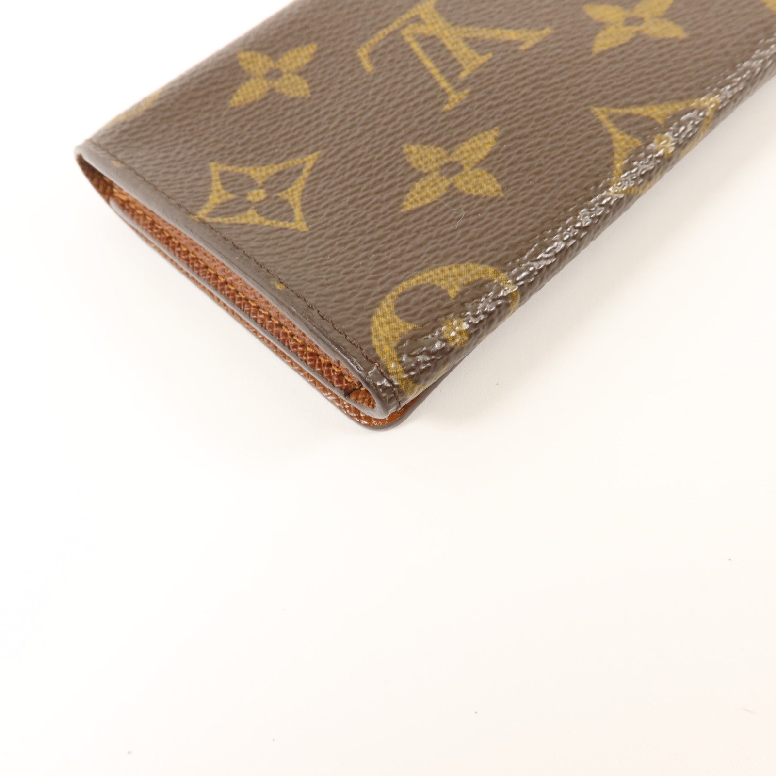 LOUIS VUITTON Monogram Enveloppe Carte De Visite金扣卡片套