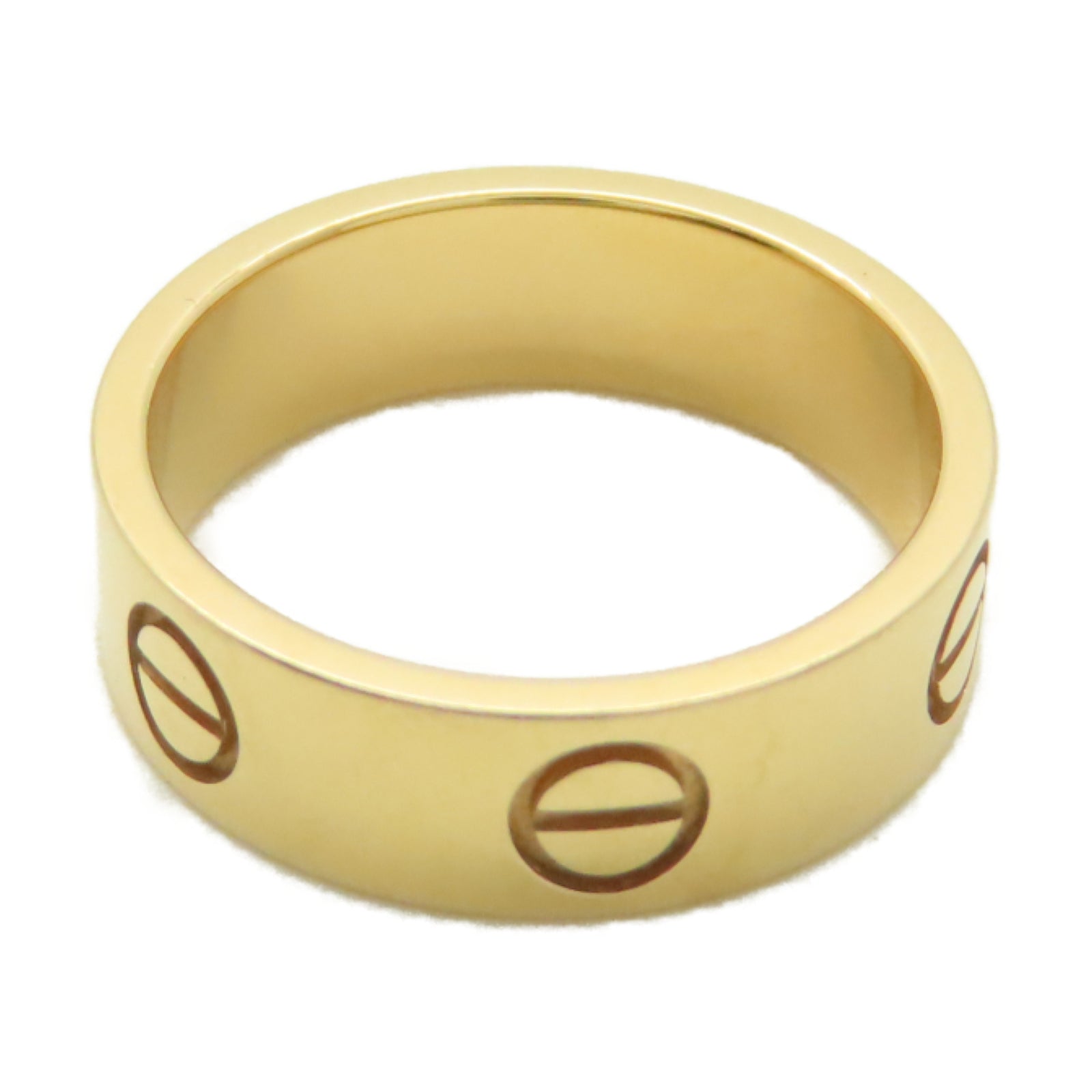 CARTIER 18K玫瑰金Love Ring戒指US#5.5#51