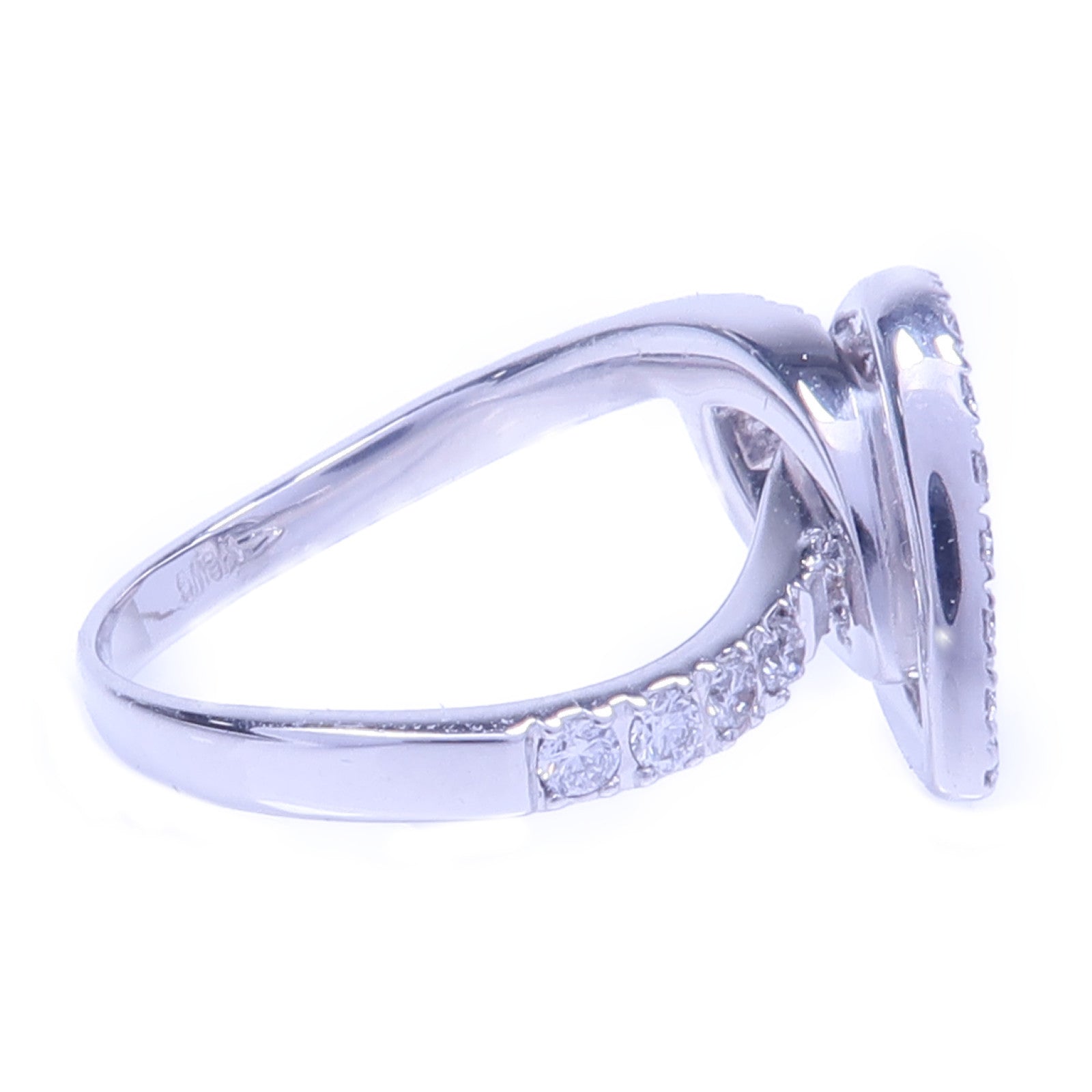 JEWELRY 【激減優惠】18K白金Diamond Ring鑽石戒指US#5