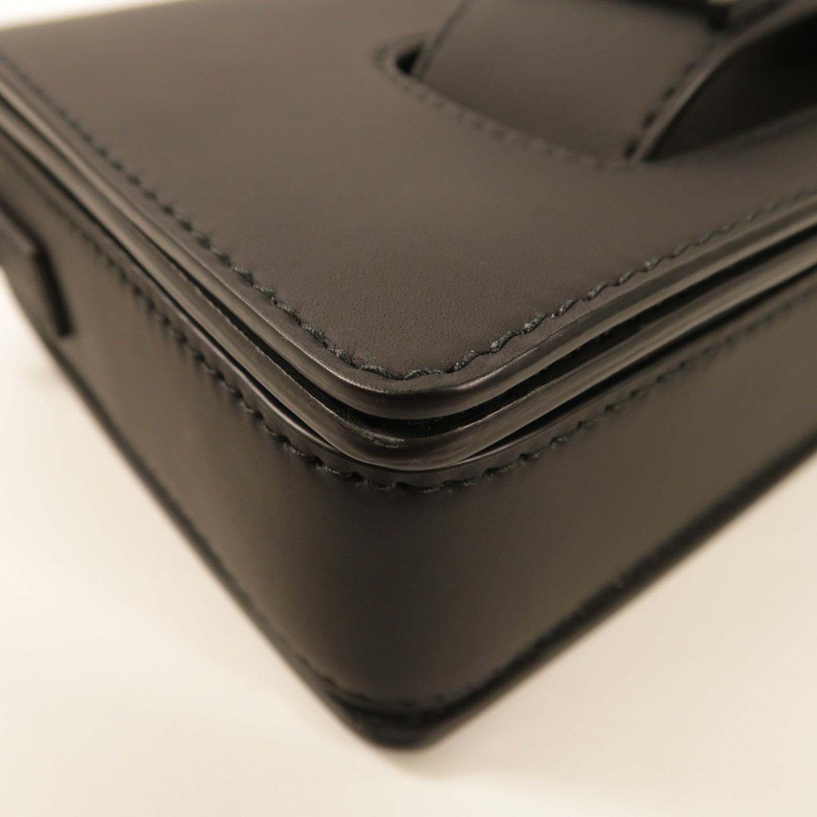 Dior CD Ultramatte Dior Revolution Shoulder Bag Calfskin Leather Black