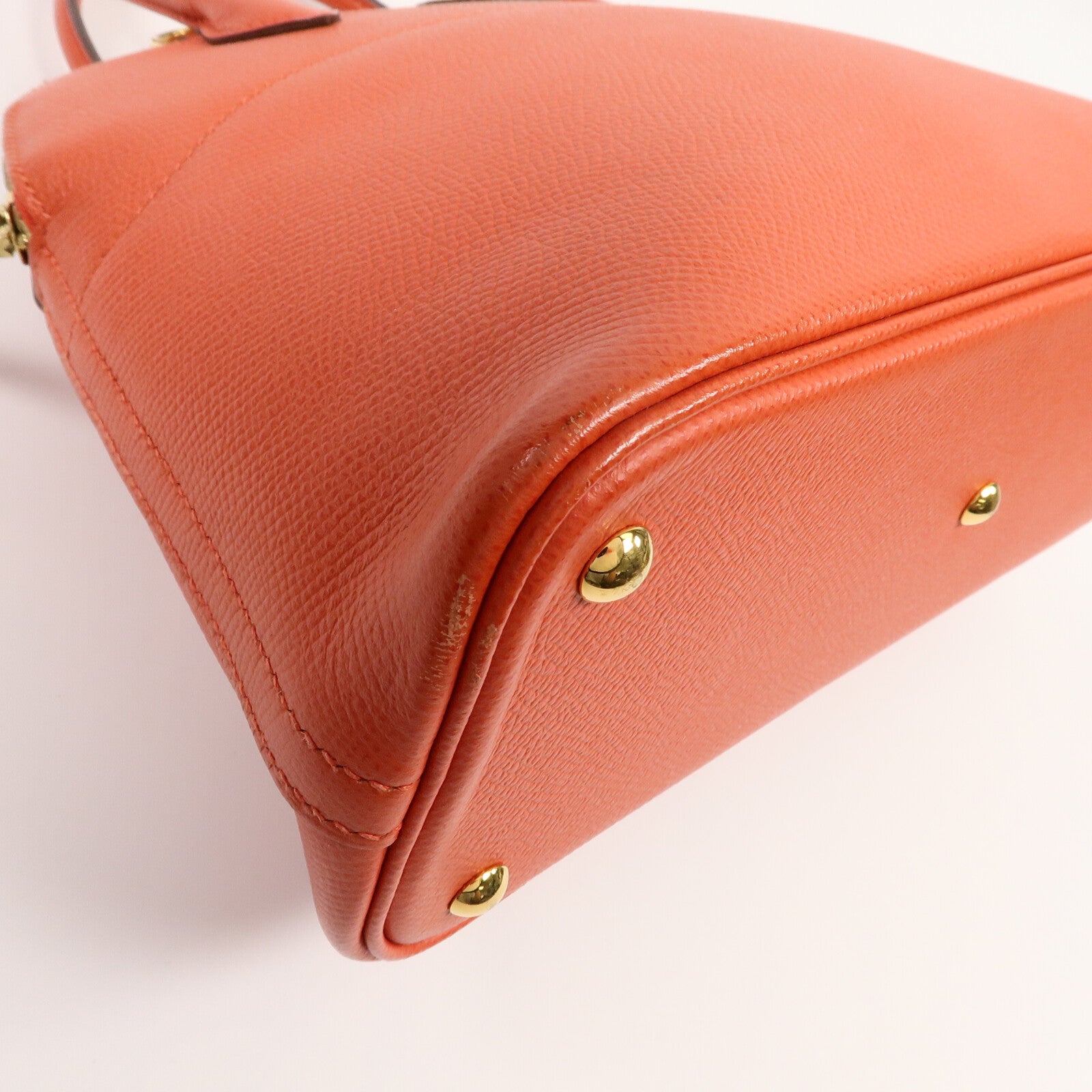 HERMES Epsom皮革Bolide 27手挽肩背兩用袋Rouge Tomate
