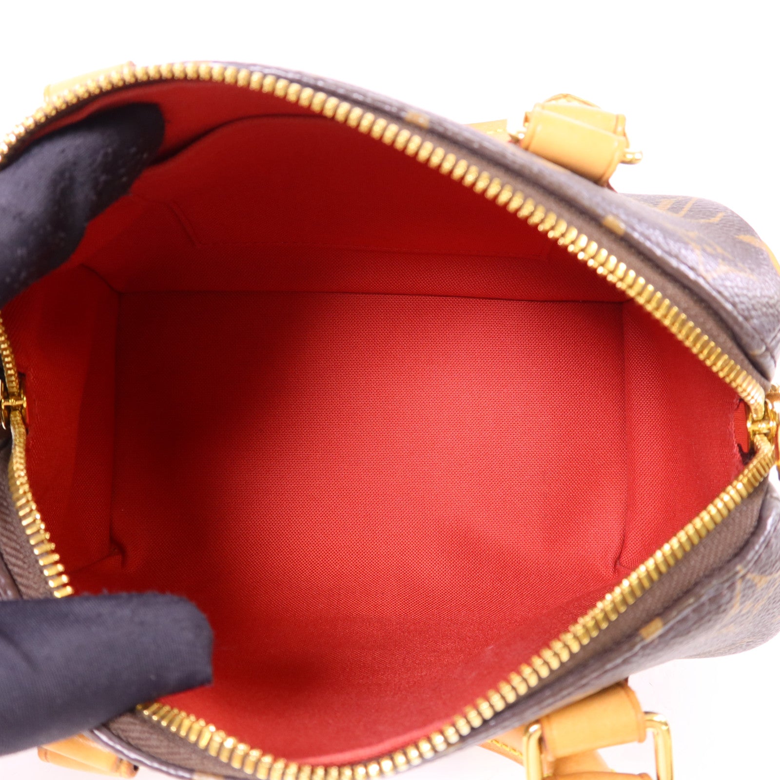 LOUIS VUITTON Monogram Speedy Bandouliere 20金扣手挽肩背兩用袋