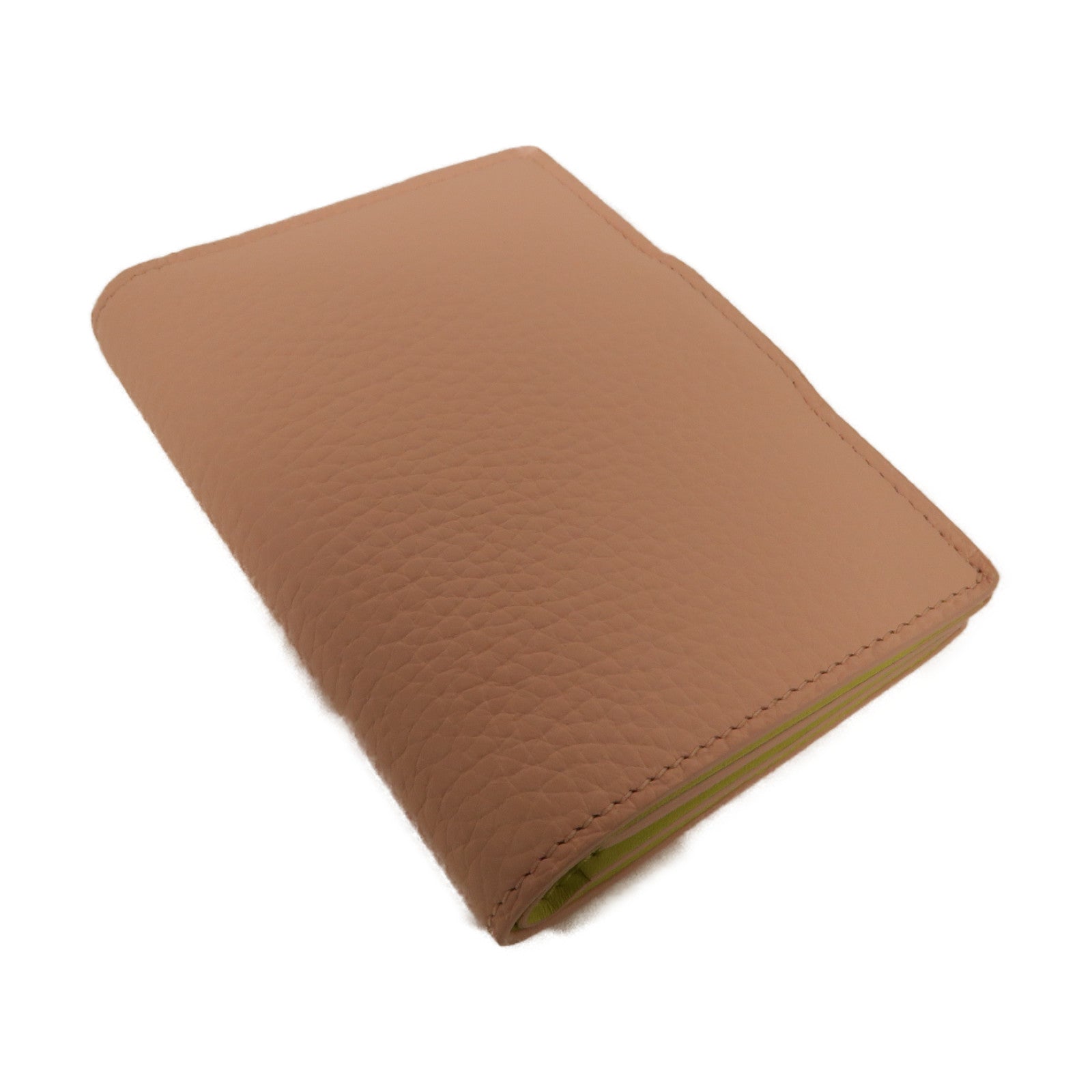 LOUIS VUITTON 【激減優惠】牛皮皮革Vertical Compact Wallet金扣錢包粉紅色
