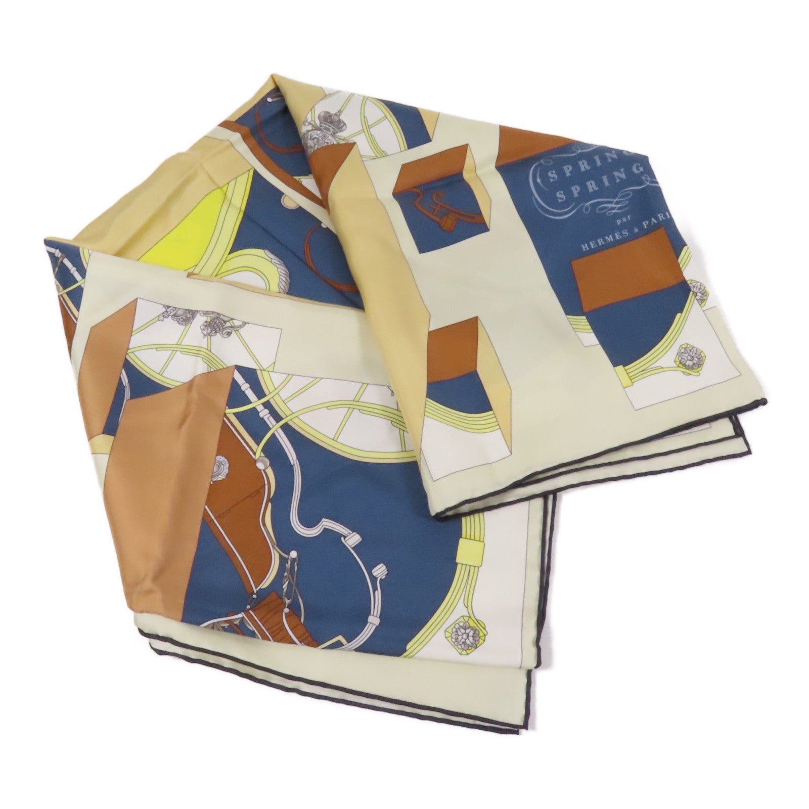 HERMES 絲質Scarf 90X90絲巾