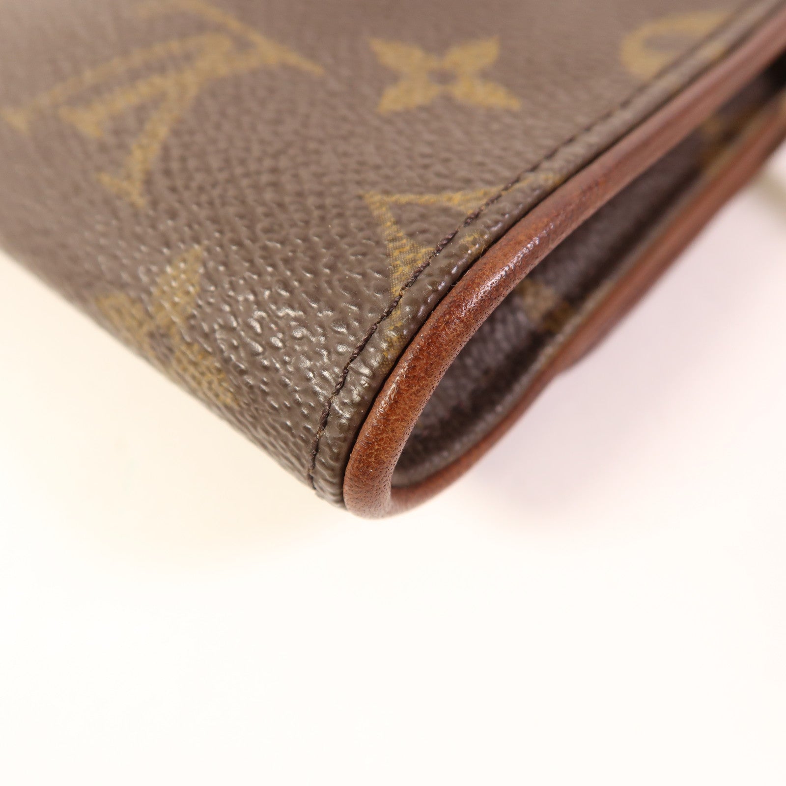 LOUIS VUITTON Monogram Pochette Twin GM金扣肩背袋