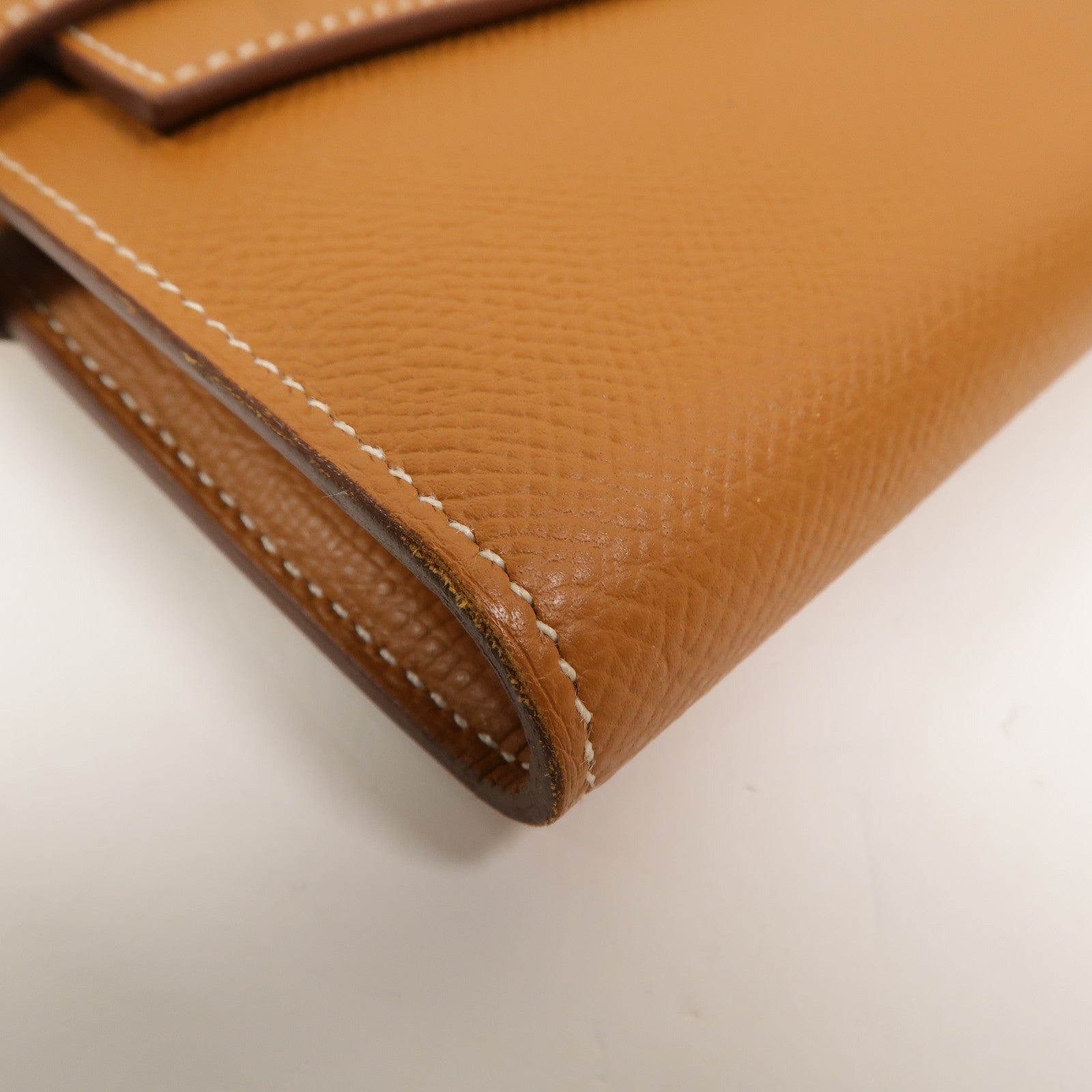 HERMES Epsom皮革Kelly Long Wallet長錢包