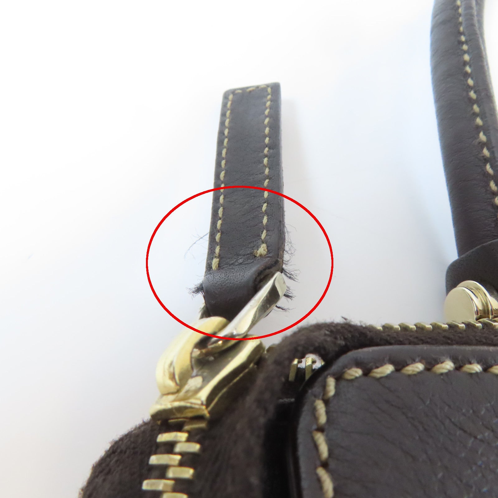 GUCCI 【激減優惠】帆布Shoulder Bag金扣肩背袋啡色