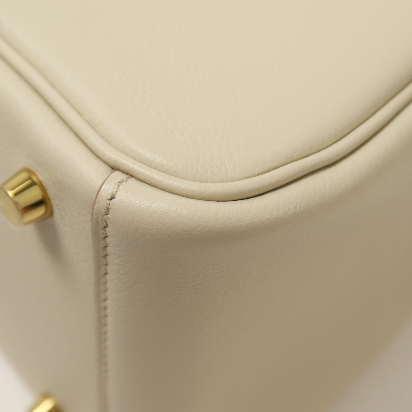 HERMES Evercolor皮革Lindy 26手挽肩背兩用袋Beton