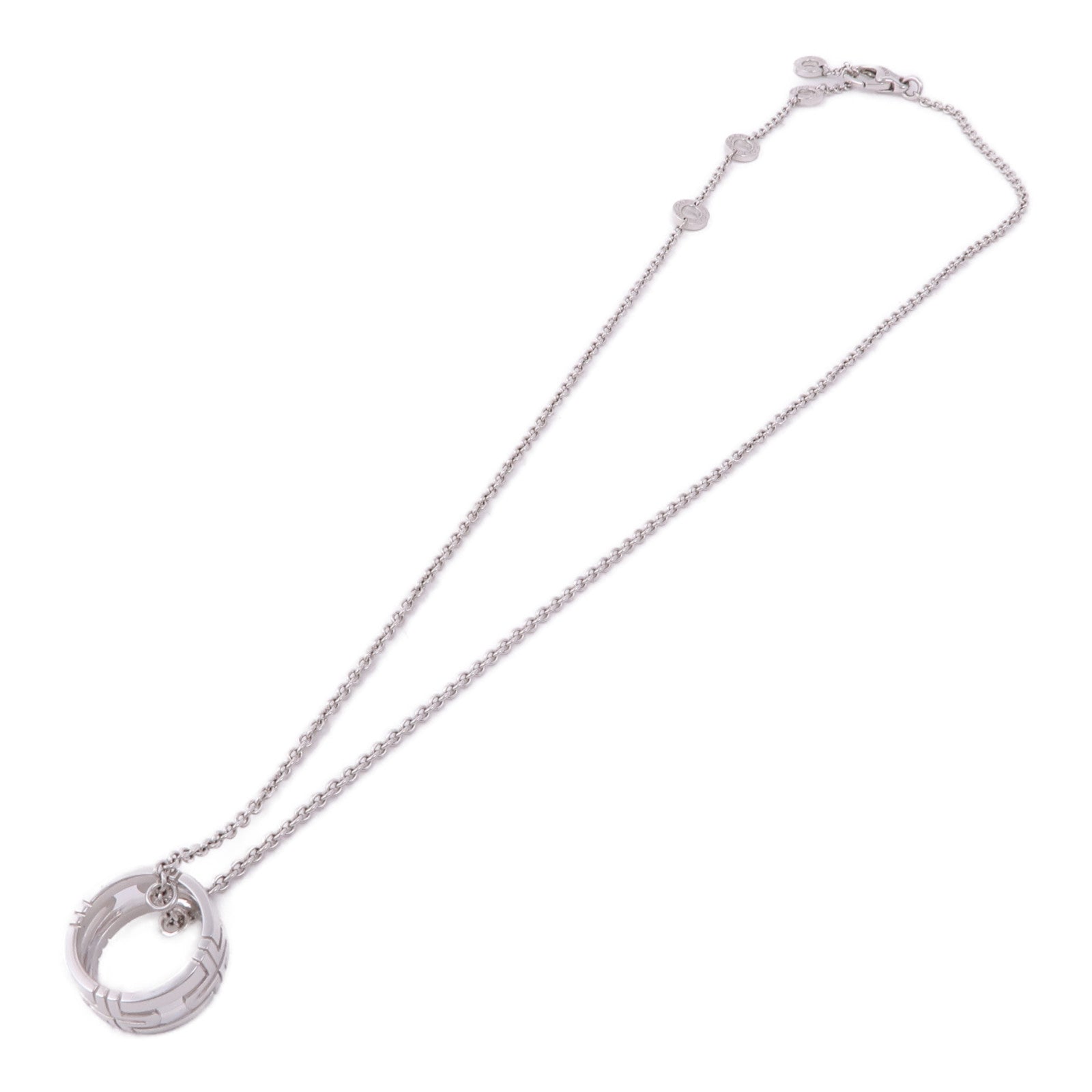 BVLGARI 18K白金Parentesi Necklace項鍊
