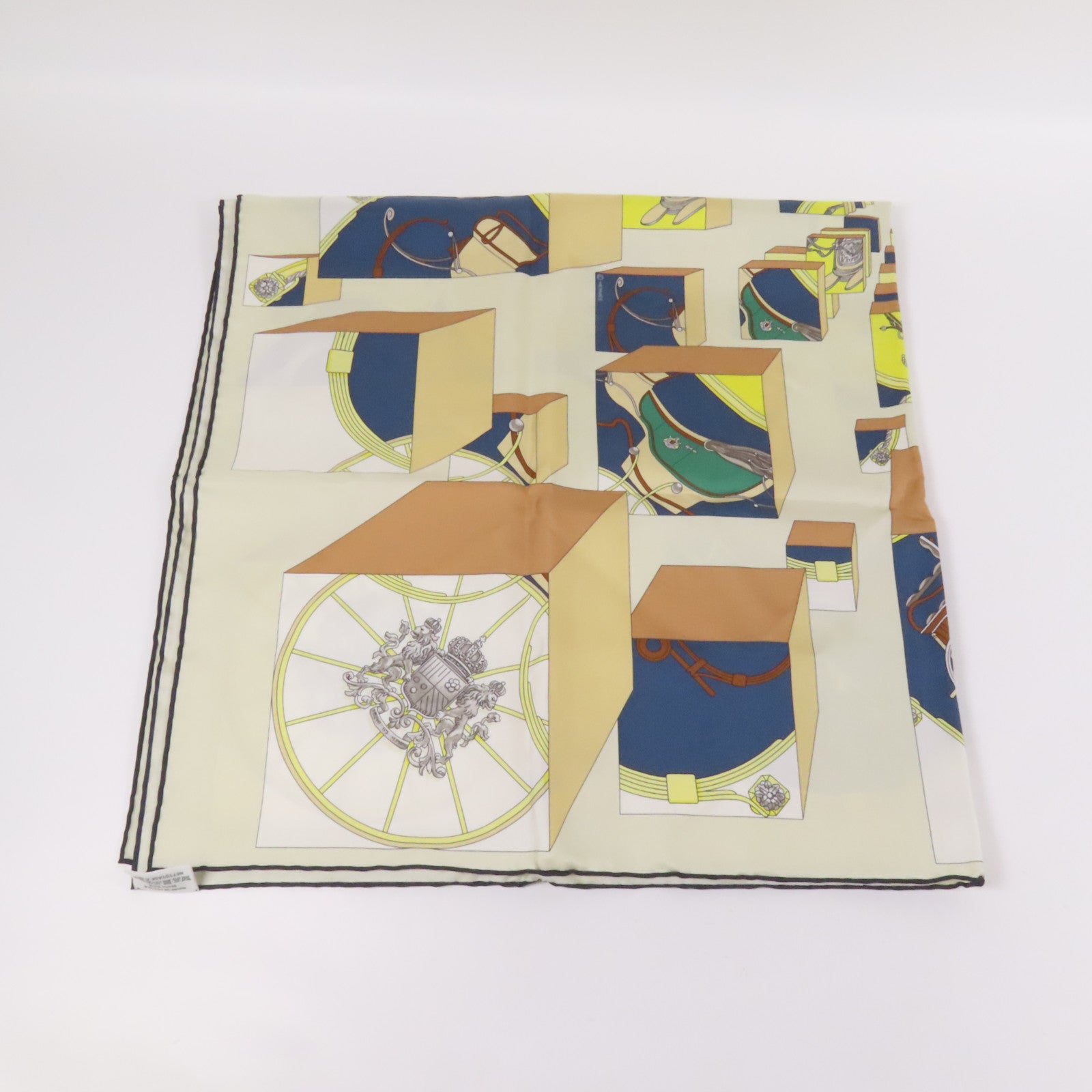 HERMES 絲質Scarf 90X90絲巾