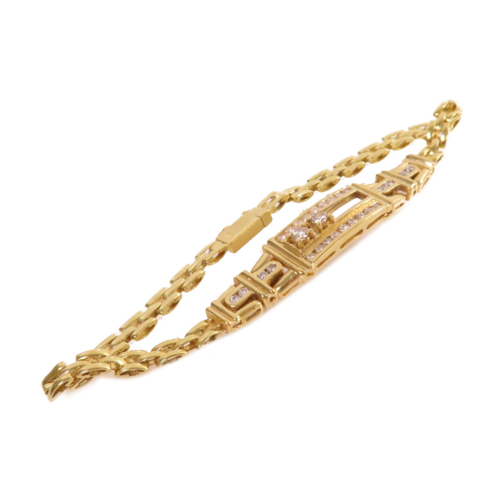 JEWELRY 18K黃金/鑽石Diamond Bracelet手鏈
