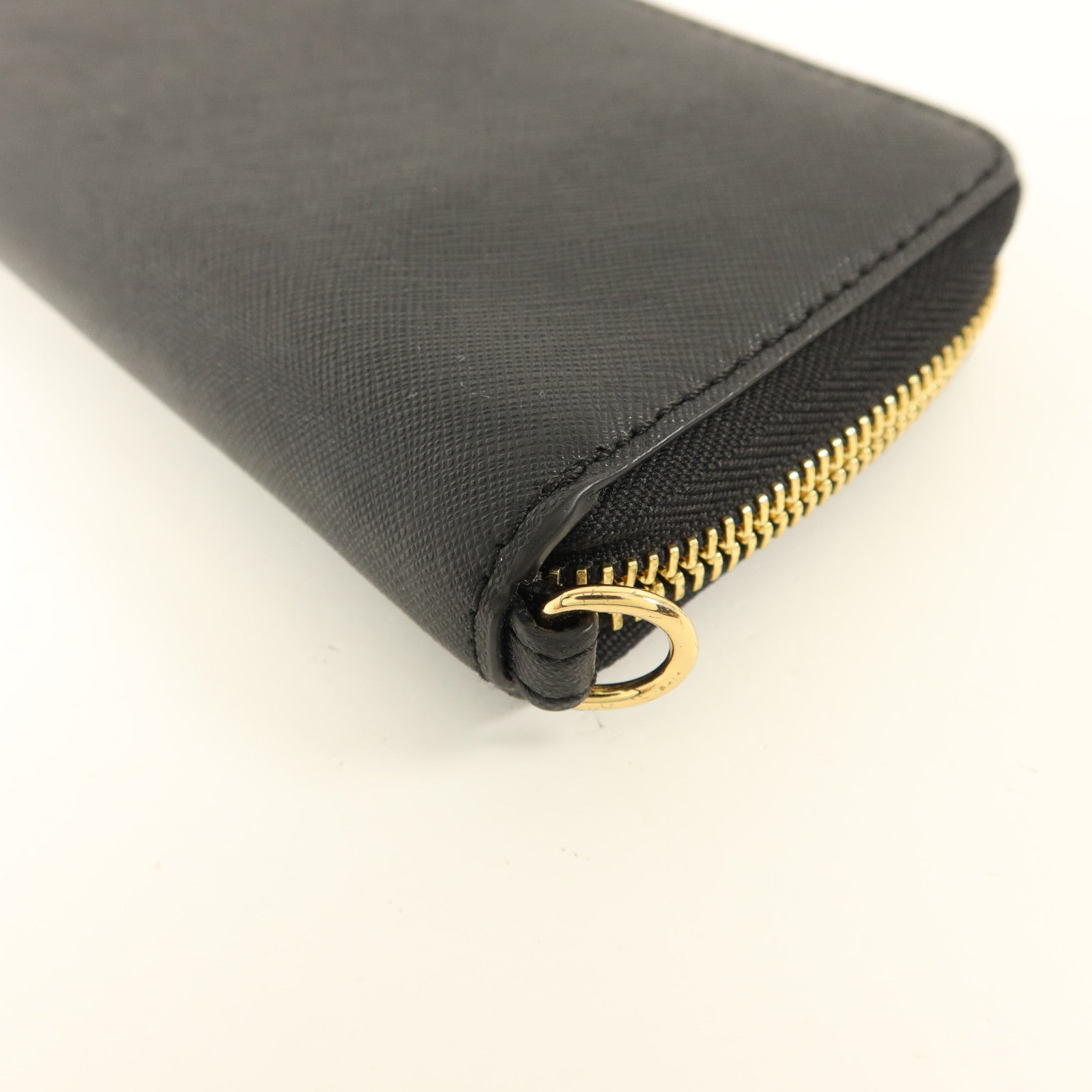 Michael Kors 牛皮皮革Zipper Round Wallet金扣錢包
