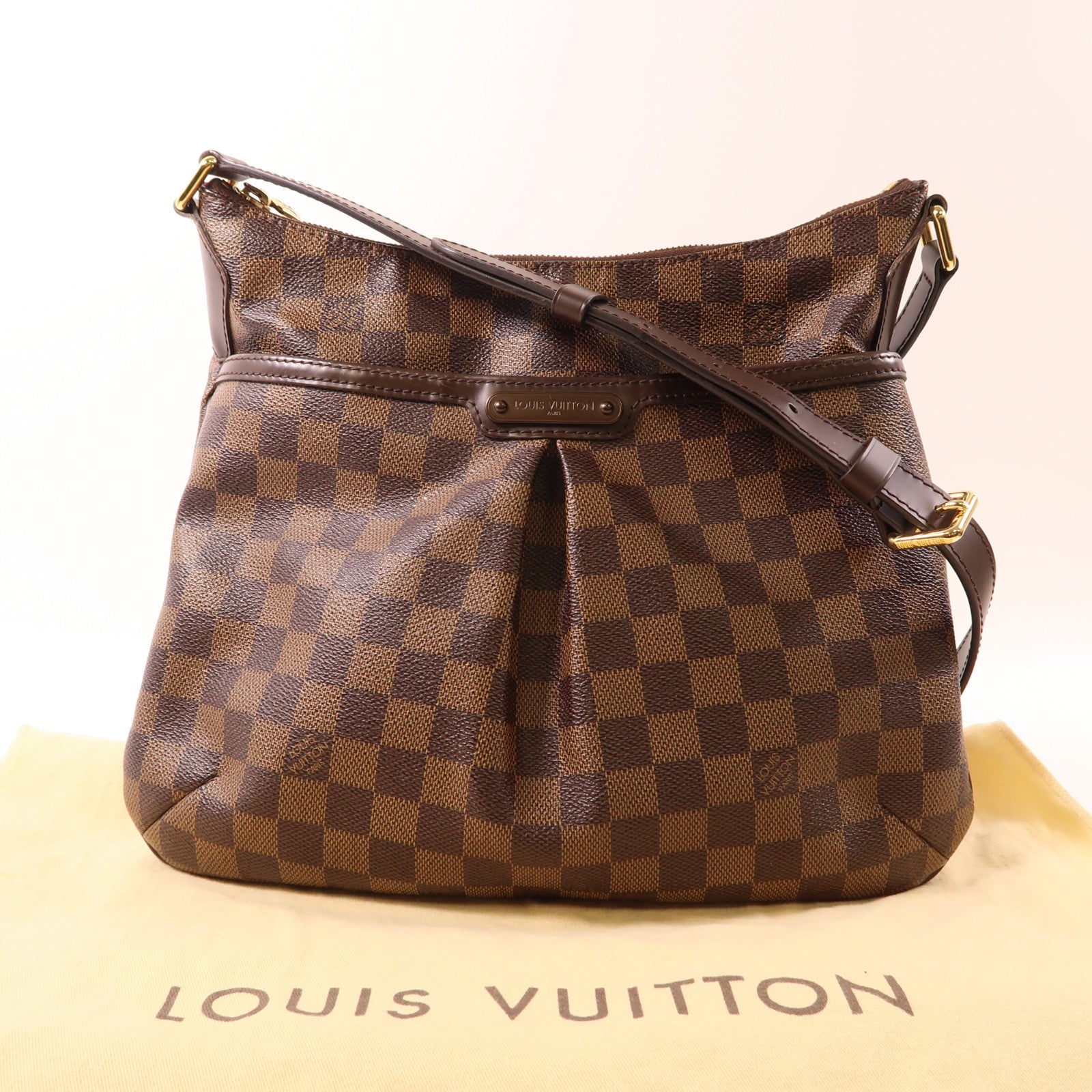 LOUIS VUITTON【激減優惠】 Damier Bloomsbury PM金扣肩背袋