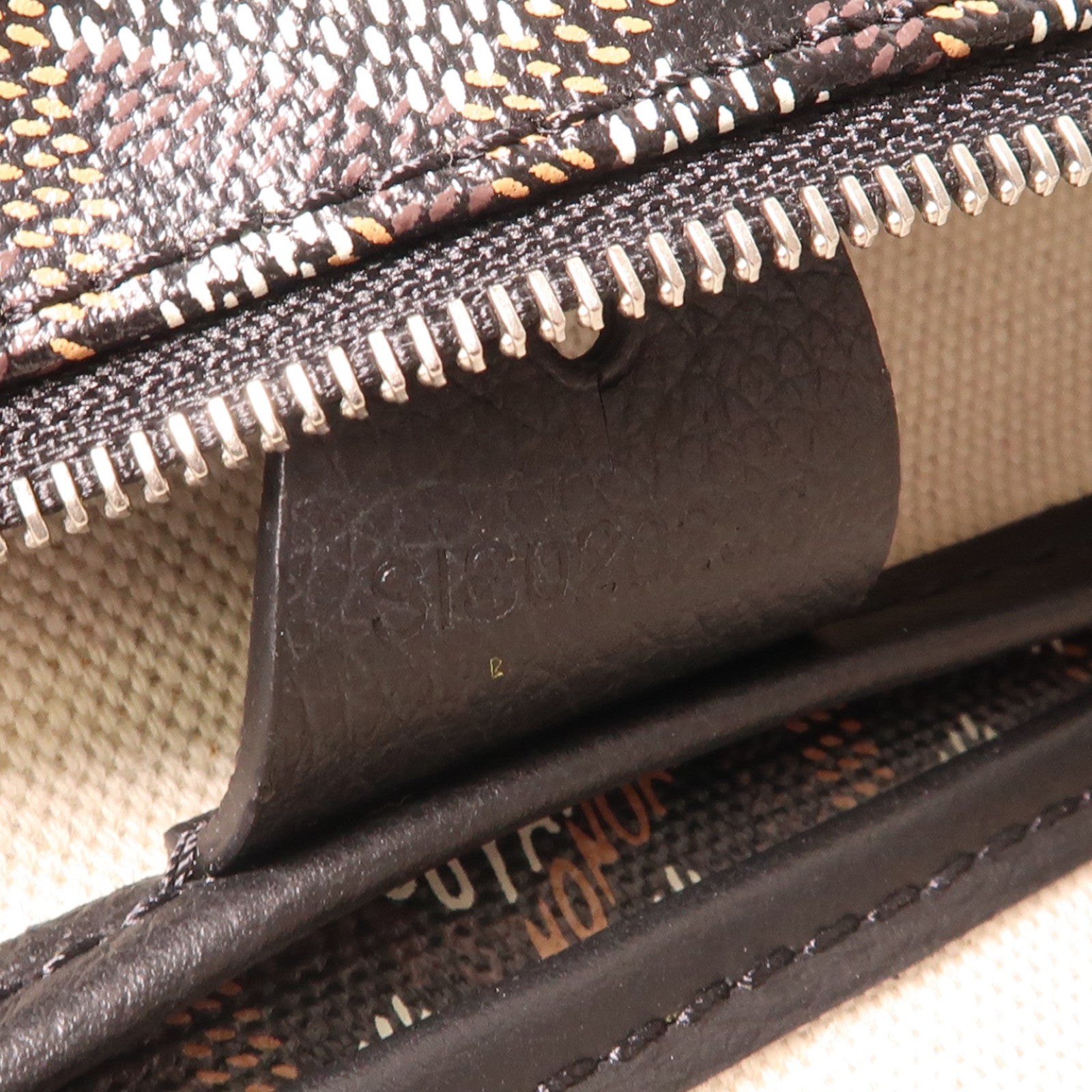 GOYARD 塗層帆布Tote Bag銀扣手挽袋黑色