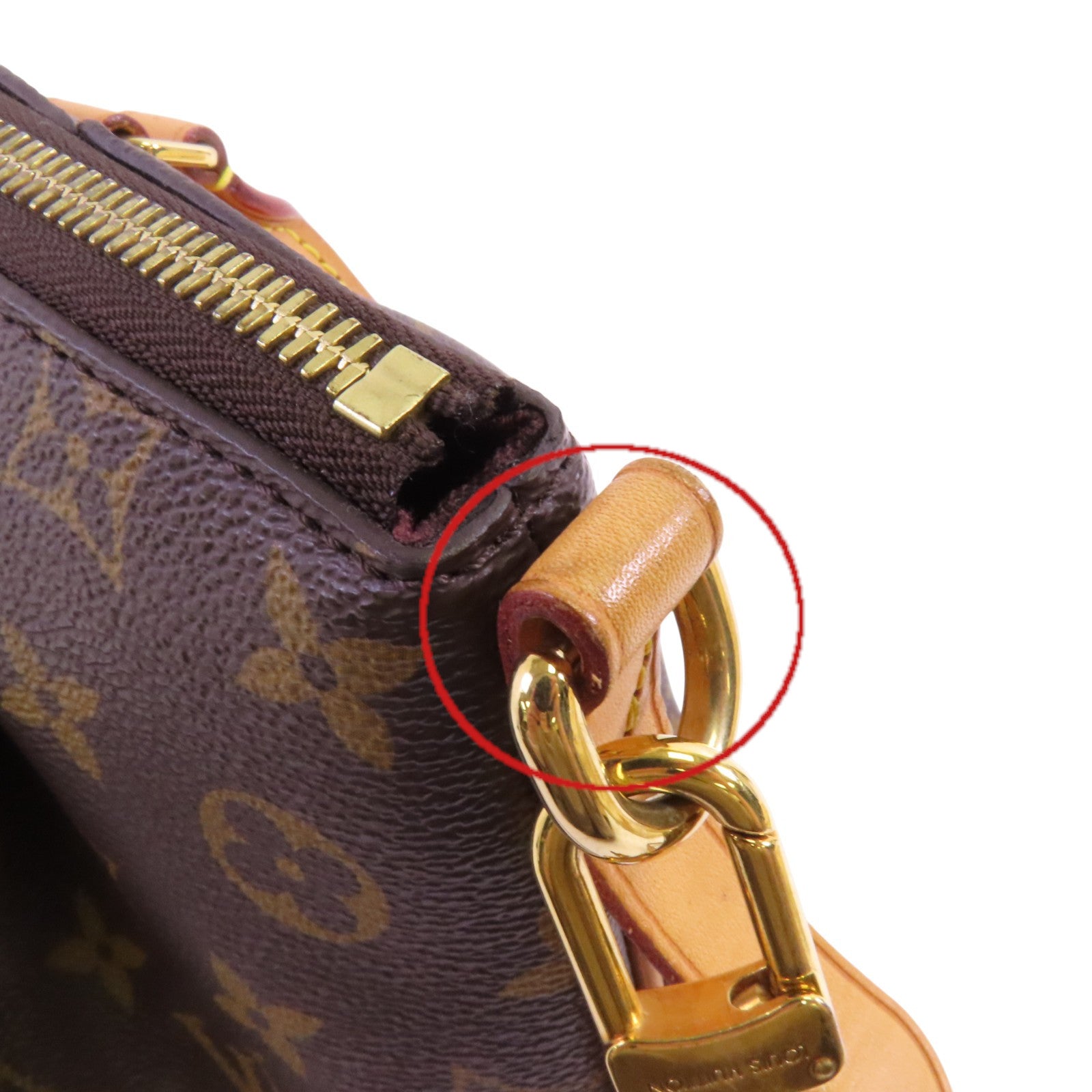 LOUIS VUITTON Monogram Turenne PM金扣手挽肩背兩用袋
