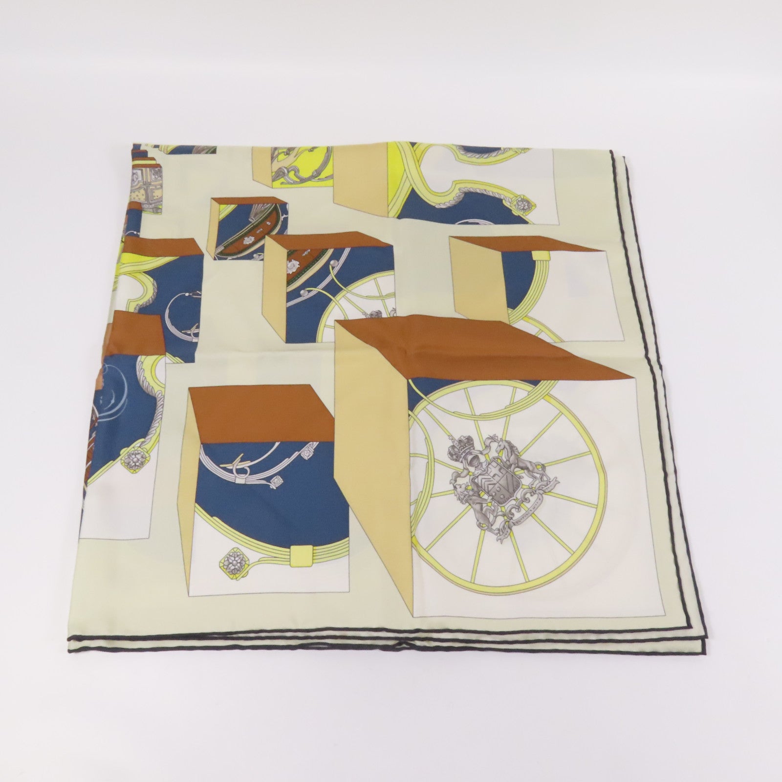 HERMES 絲質Scarf 90X90絲巾