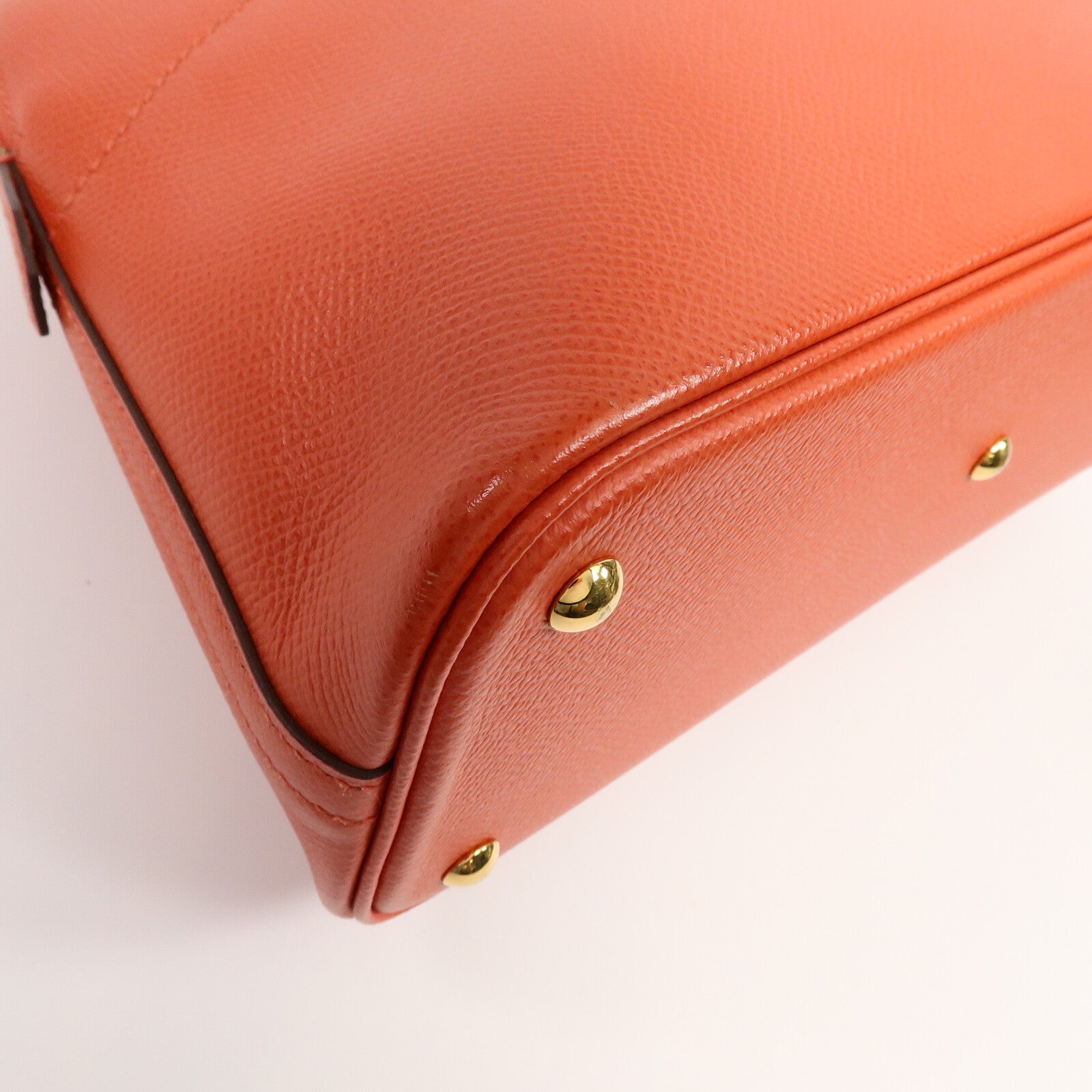 HERMES Epsom皮革Bolide 27手挽肩背兩用袋Rouge Tomate