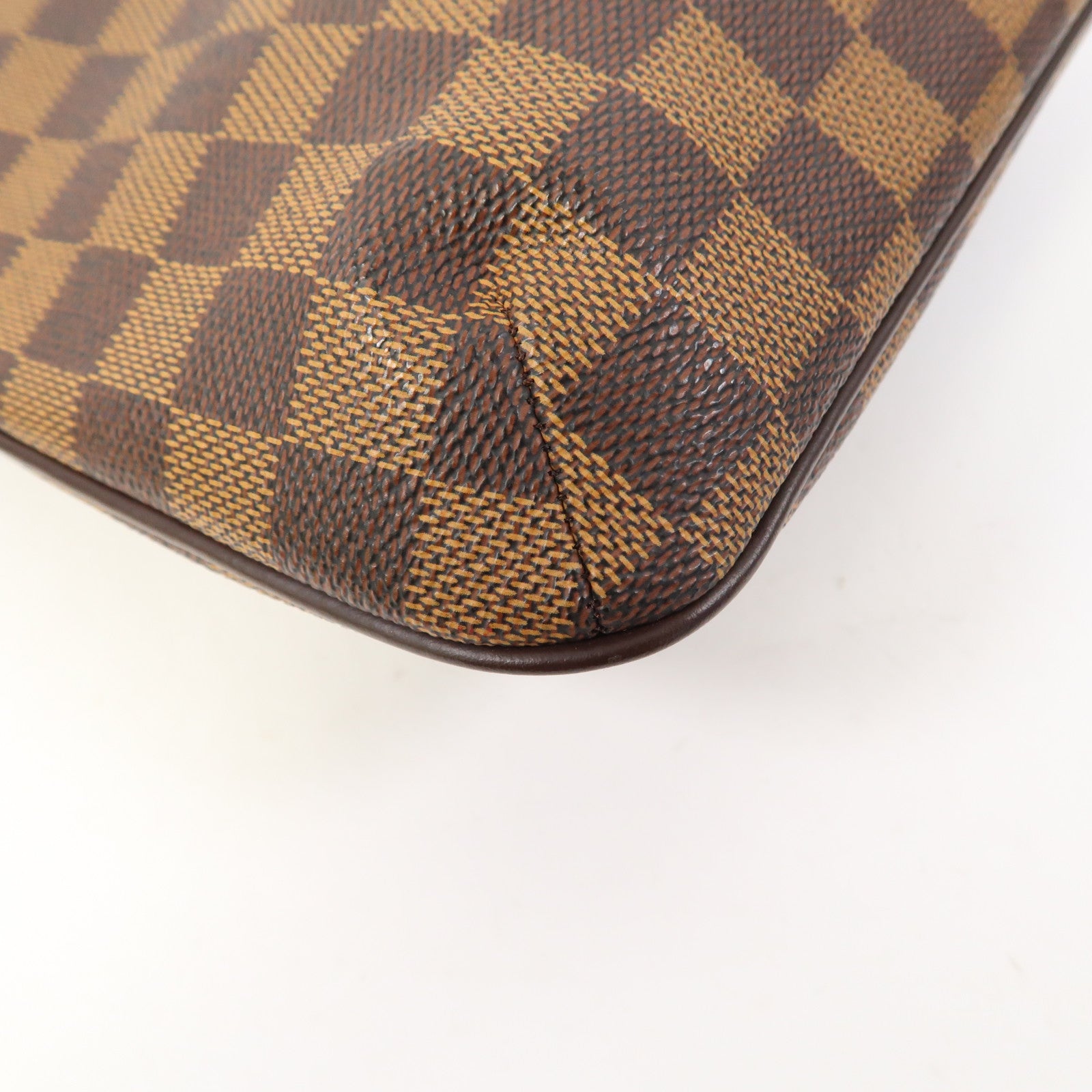 LOUIS VUITTON Damier Musette Salsa金扣肩背袋啡色