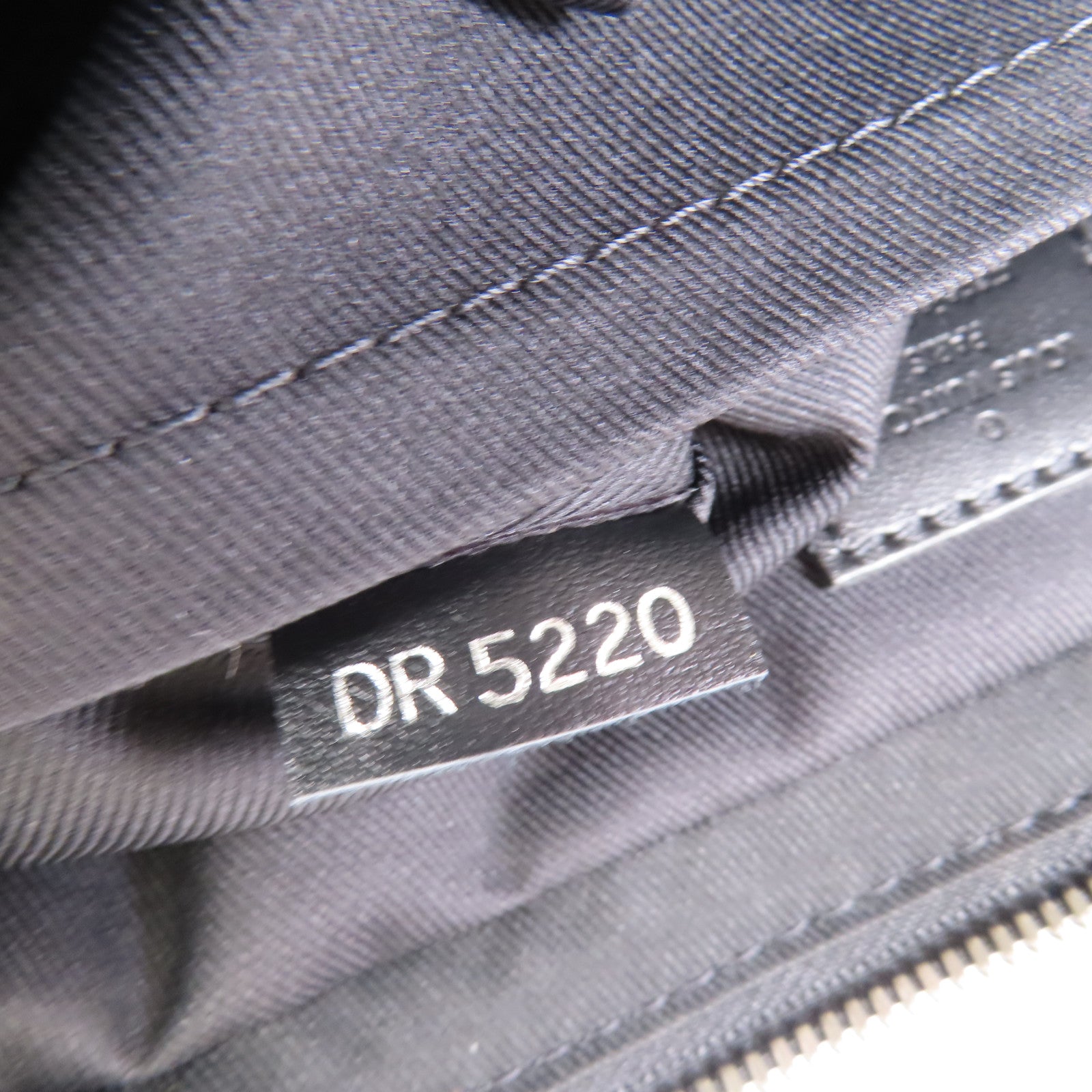 LOUIS VUITTON Monogram Eclipse Reverse Trio Messenger銀扣肩背袋灰色