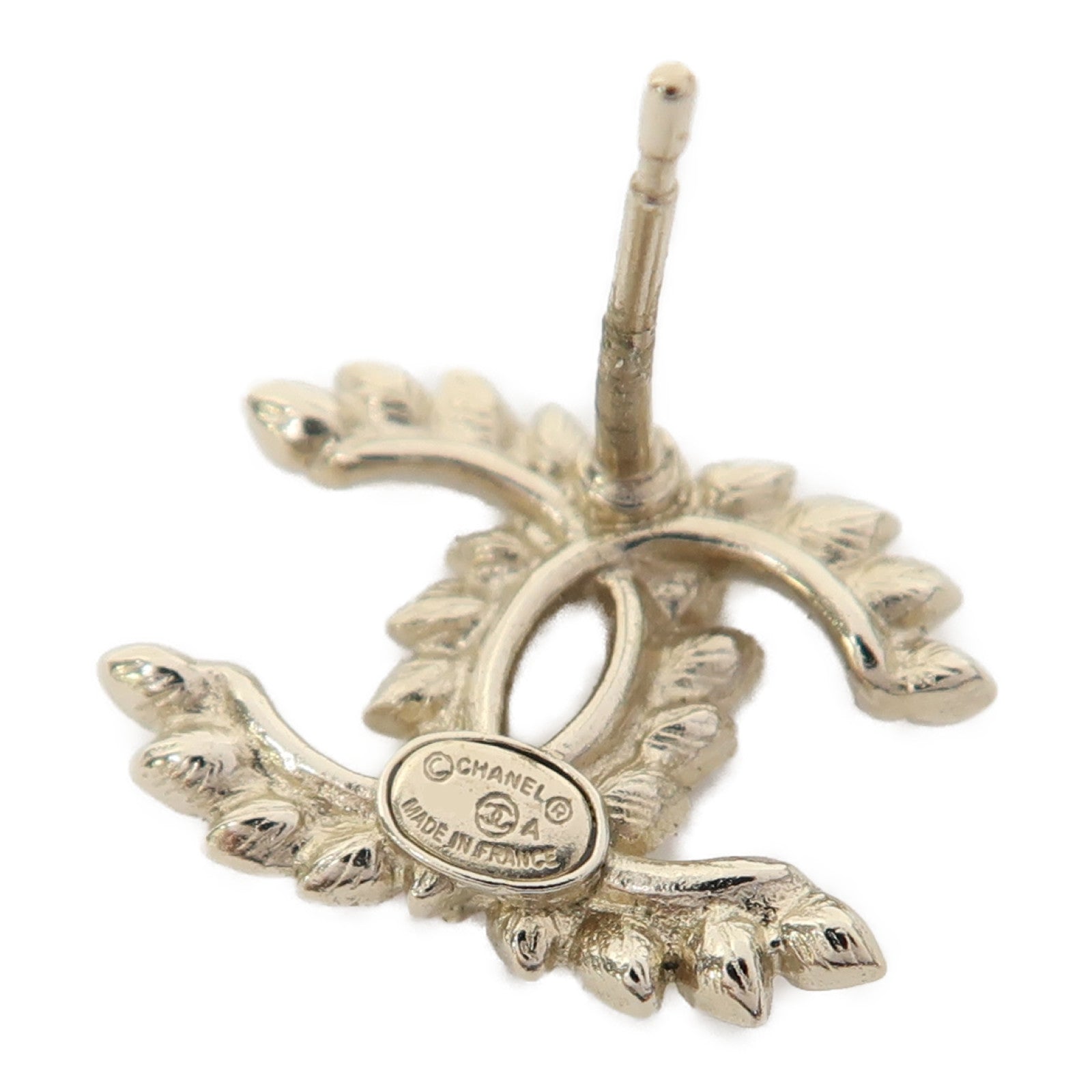 CHANEL 金屬Earrings耳環金色