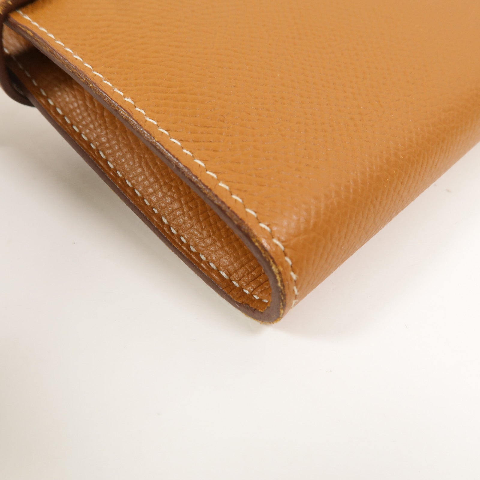 HERMES Epsom皮革Kelly Long Wallet長錢包
