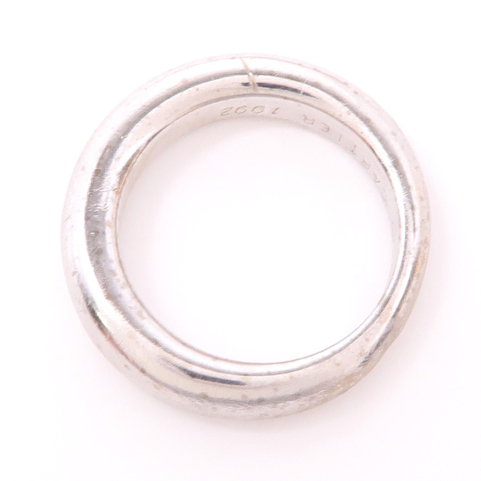 CARTIER 18K白金Ring戒指US#4.5