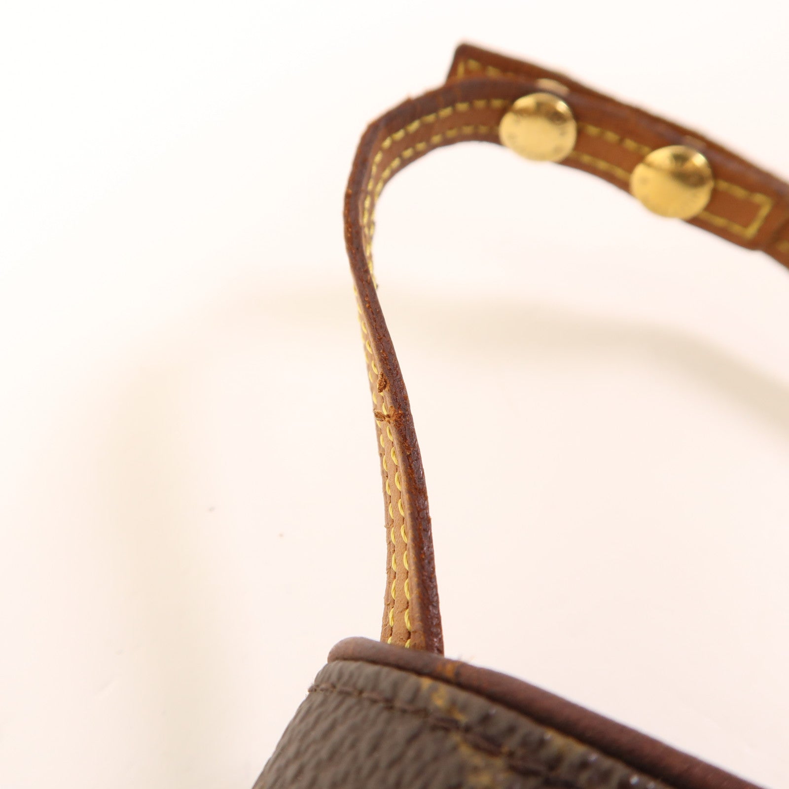 LOUIS VUITTON Monogram Pochette Twin GM金扣肩背袋