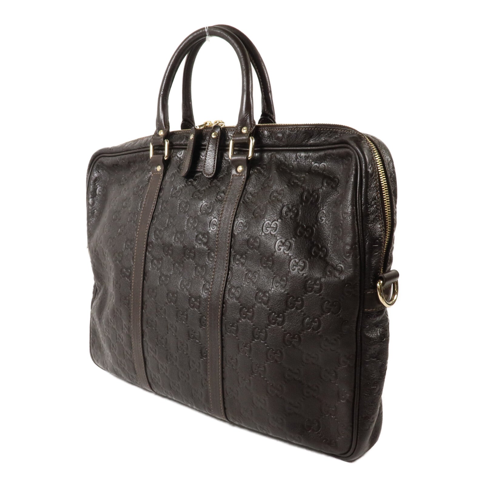 GUCCI 牛皮皮革Shoulder Bag公事包