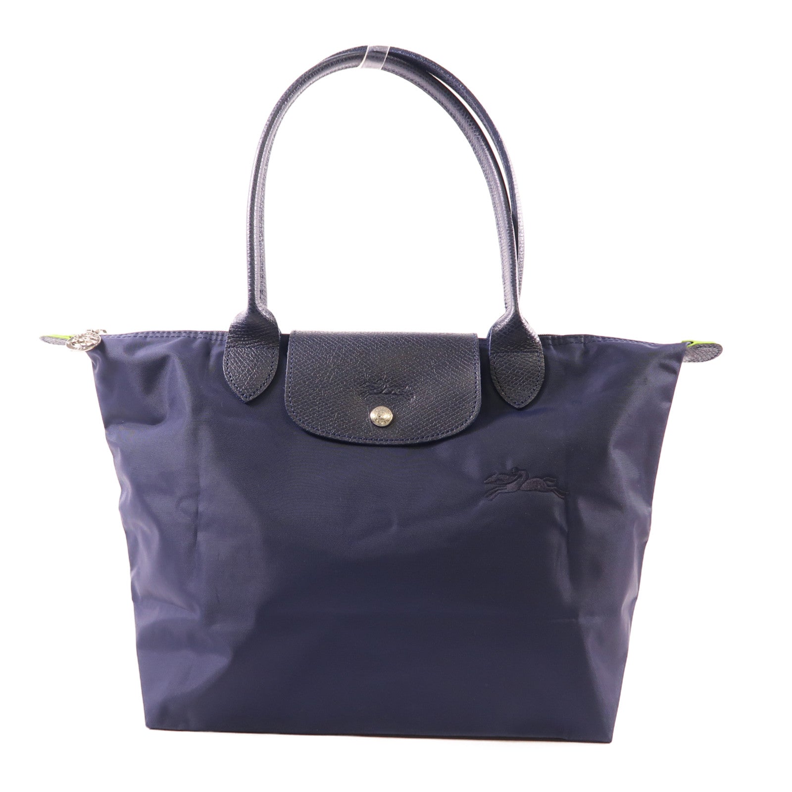 Longchamp 尼龍Tote Bag銀扣肩背袋