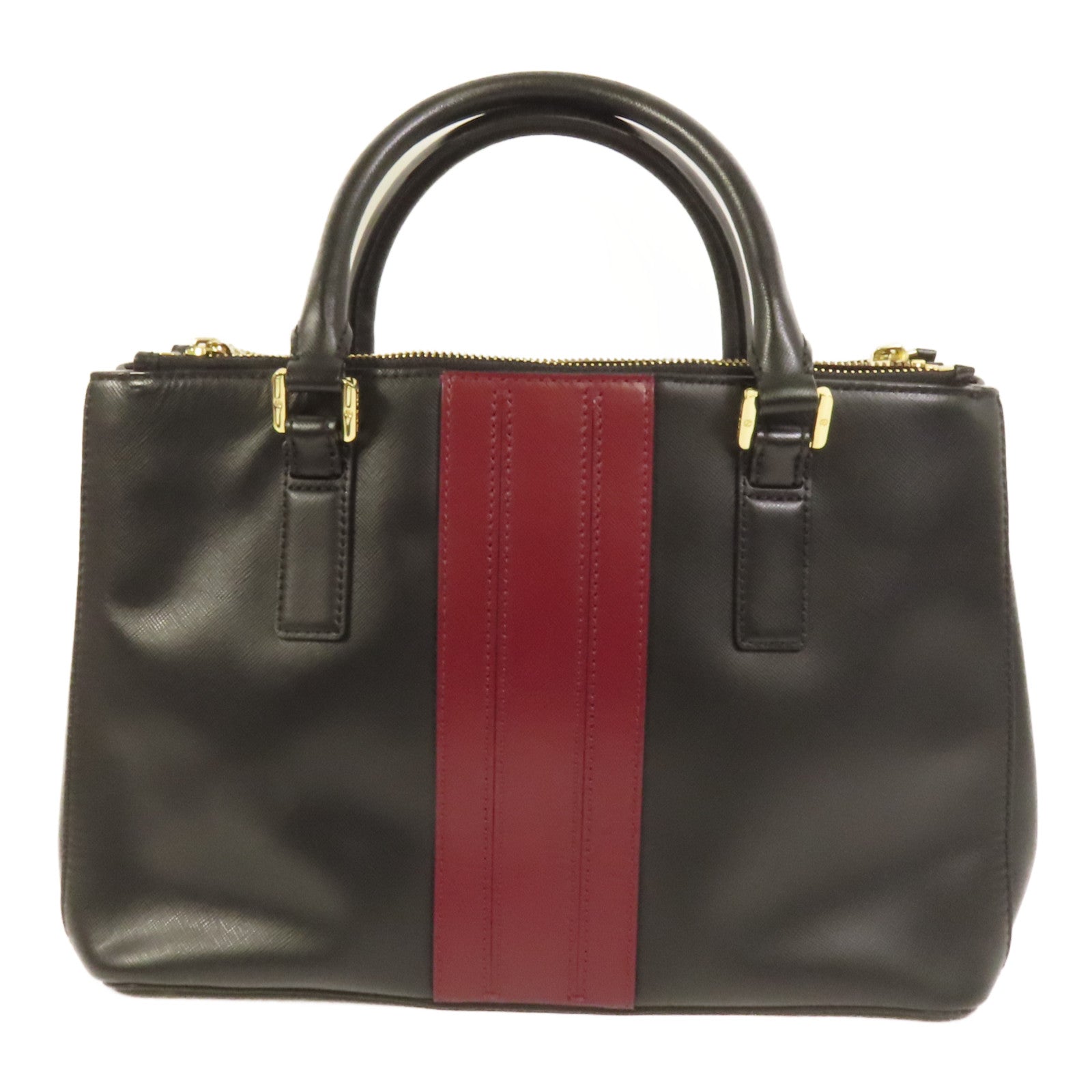 Tory Burch 牛皮皮革Robinson Double Zip Tote金扣手挽肩背兩用袋