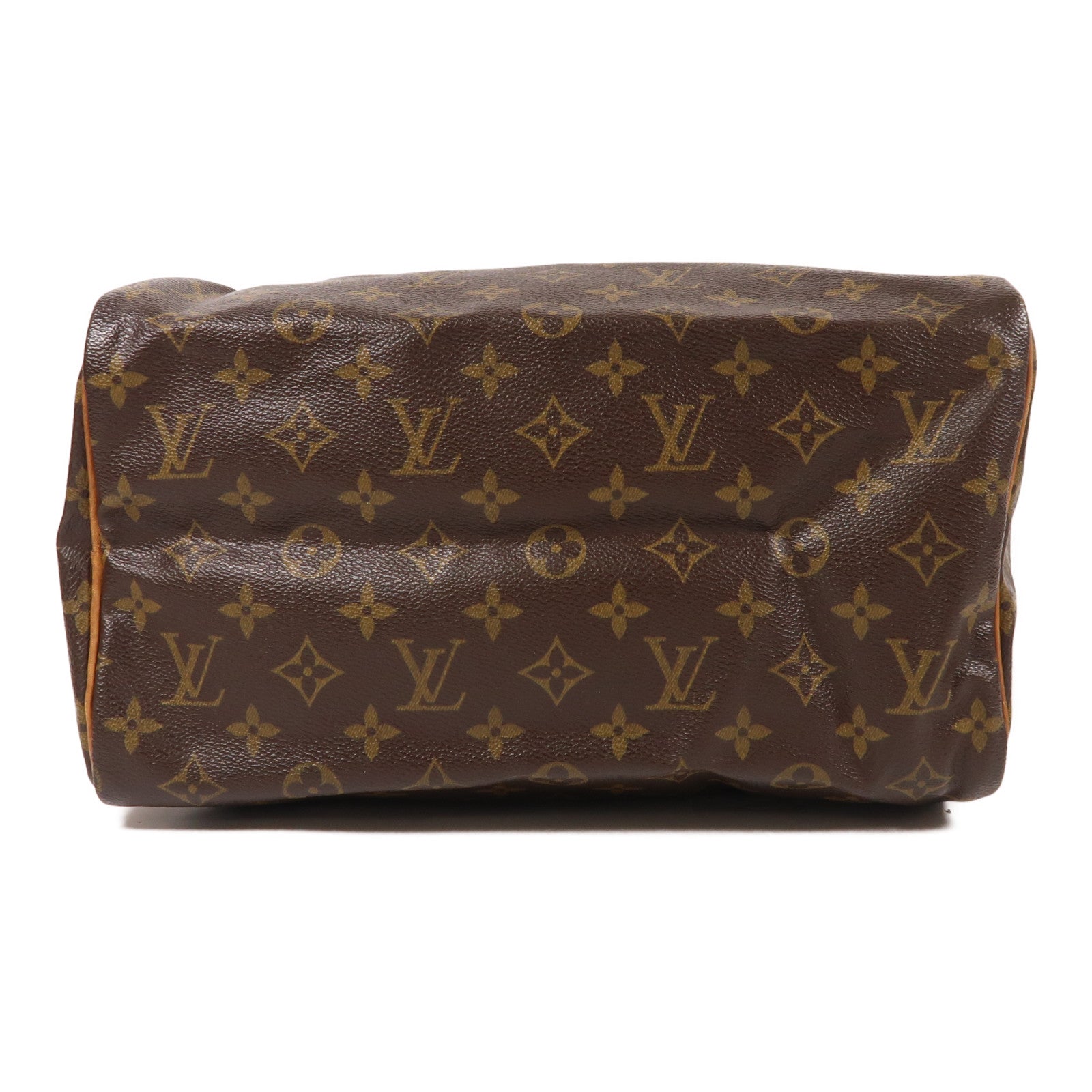 LOUIS VUITTON 【激減優惠】Monogram Speedy 30金扣手挽袋棕色