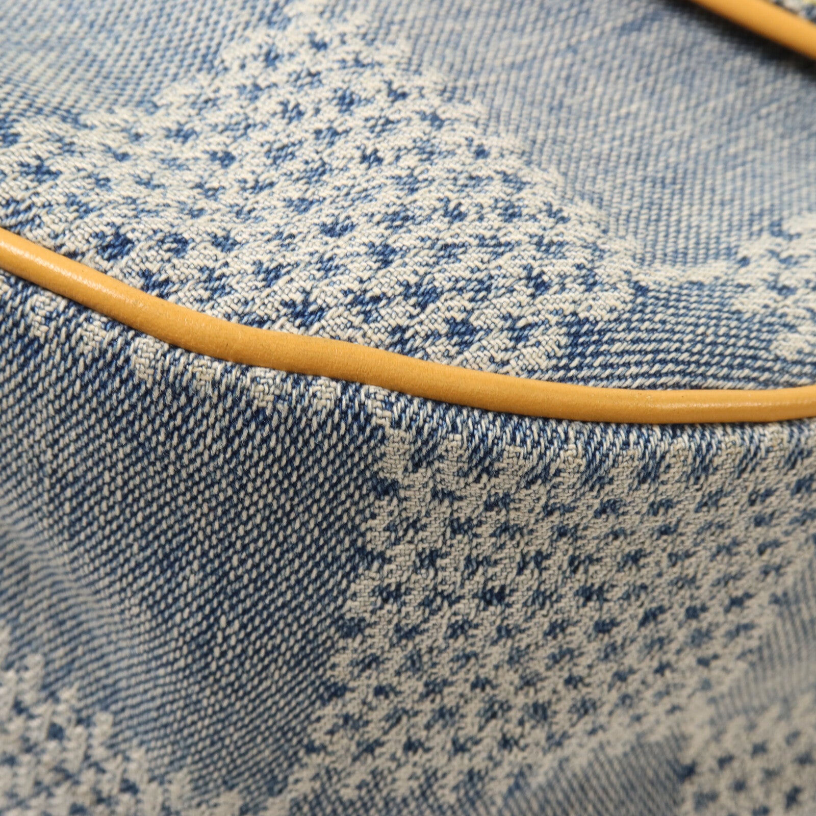 LOUIS VUITTON Damier Denim Montsouris Messenger MM肩背袋