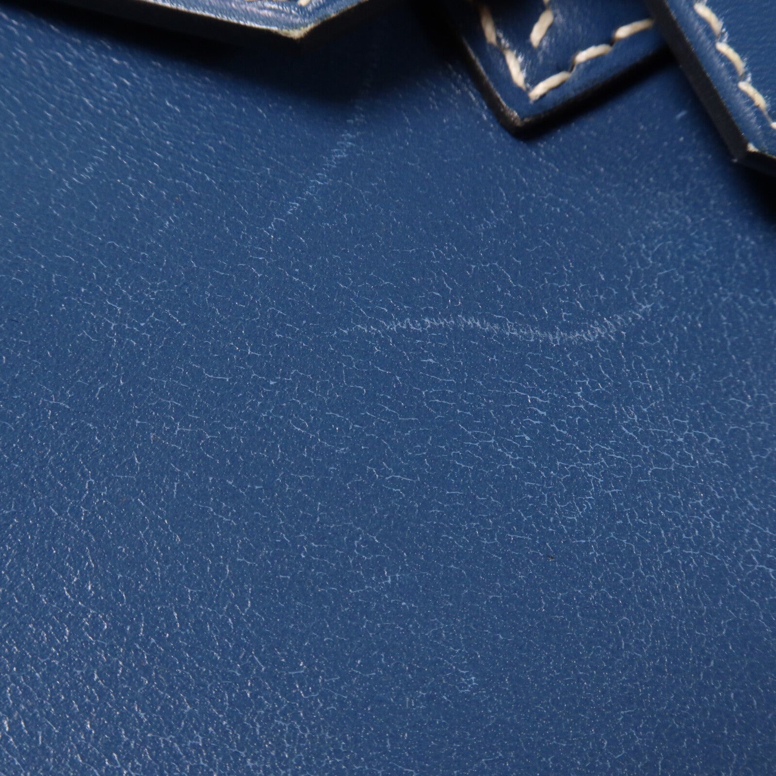 HERMES Swift皮革Birkin 30手挽袋Bleu Thalassa