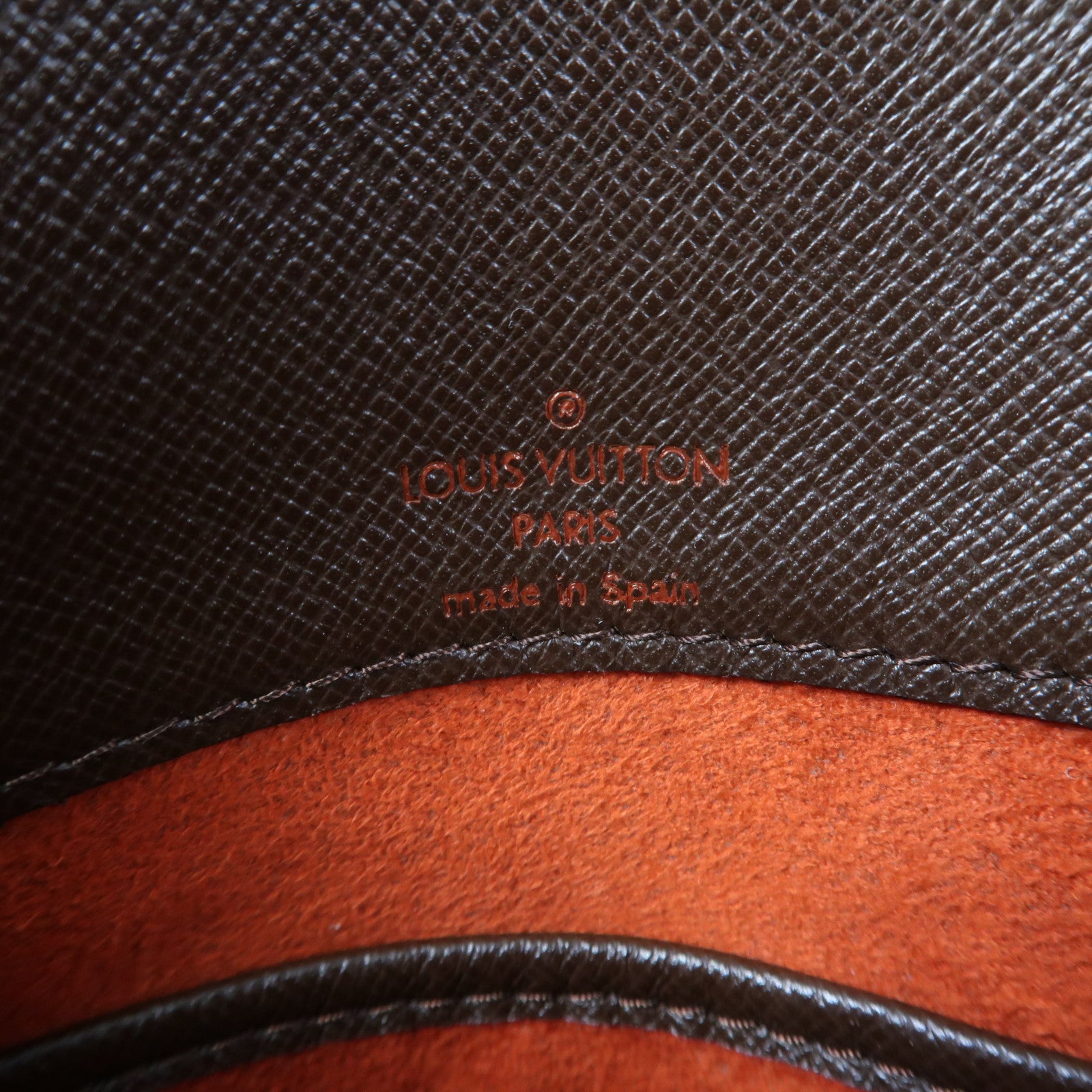 LOUIS VUITTON Damier Musette Salsa金扣肩背袋啡色