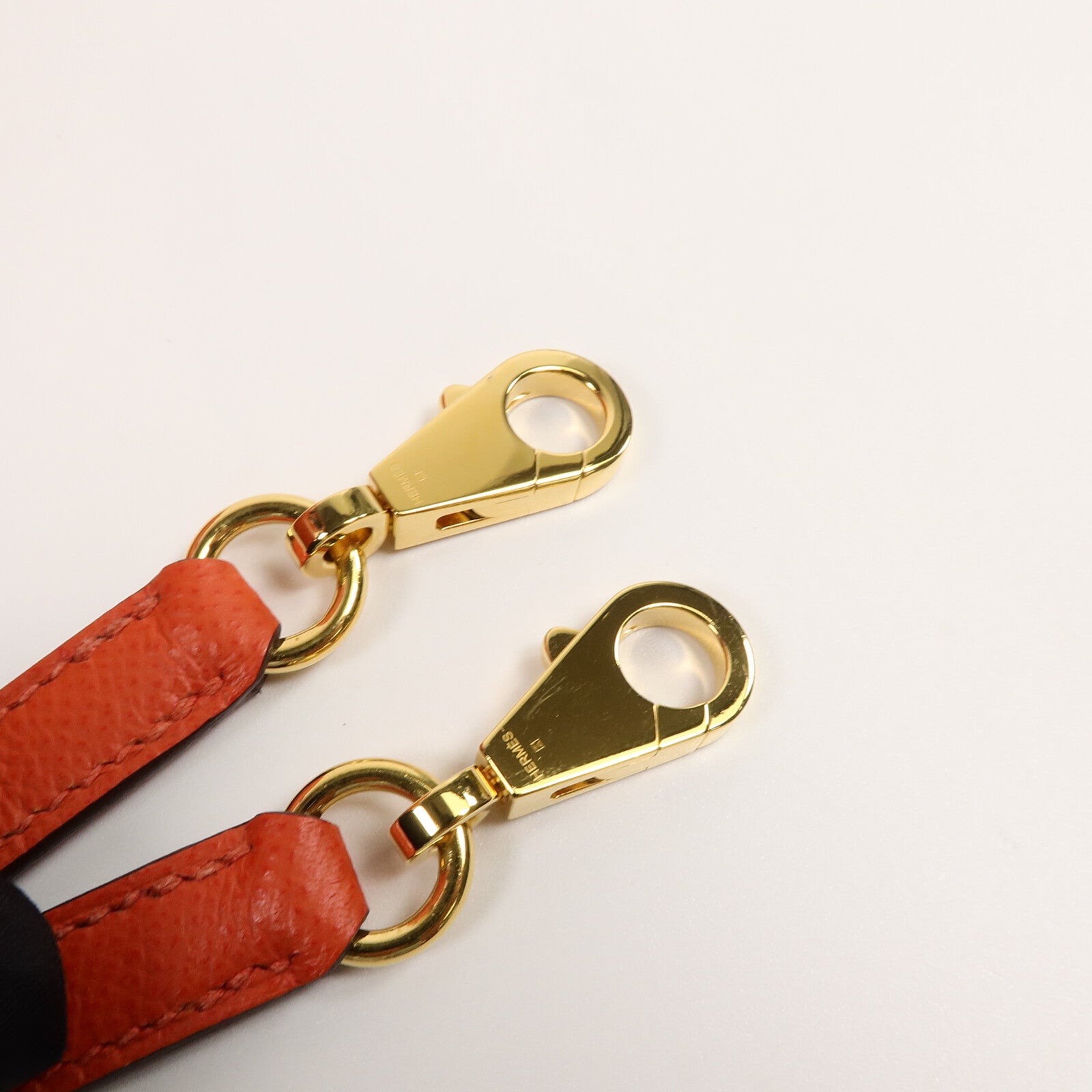 HERMES Epsom皮革Bolide 27手挽肩背兩用袋Rouge Tomate