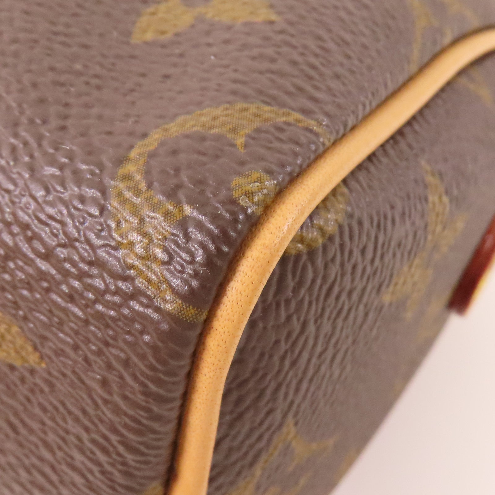 LOUIS VUITTON Monogram Nano Speedy金扣手挽肩背兩用袋