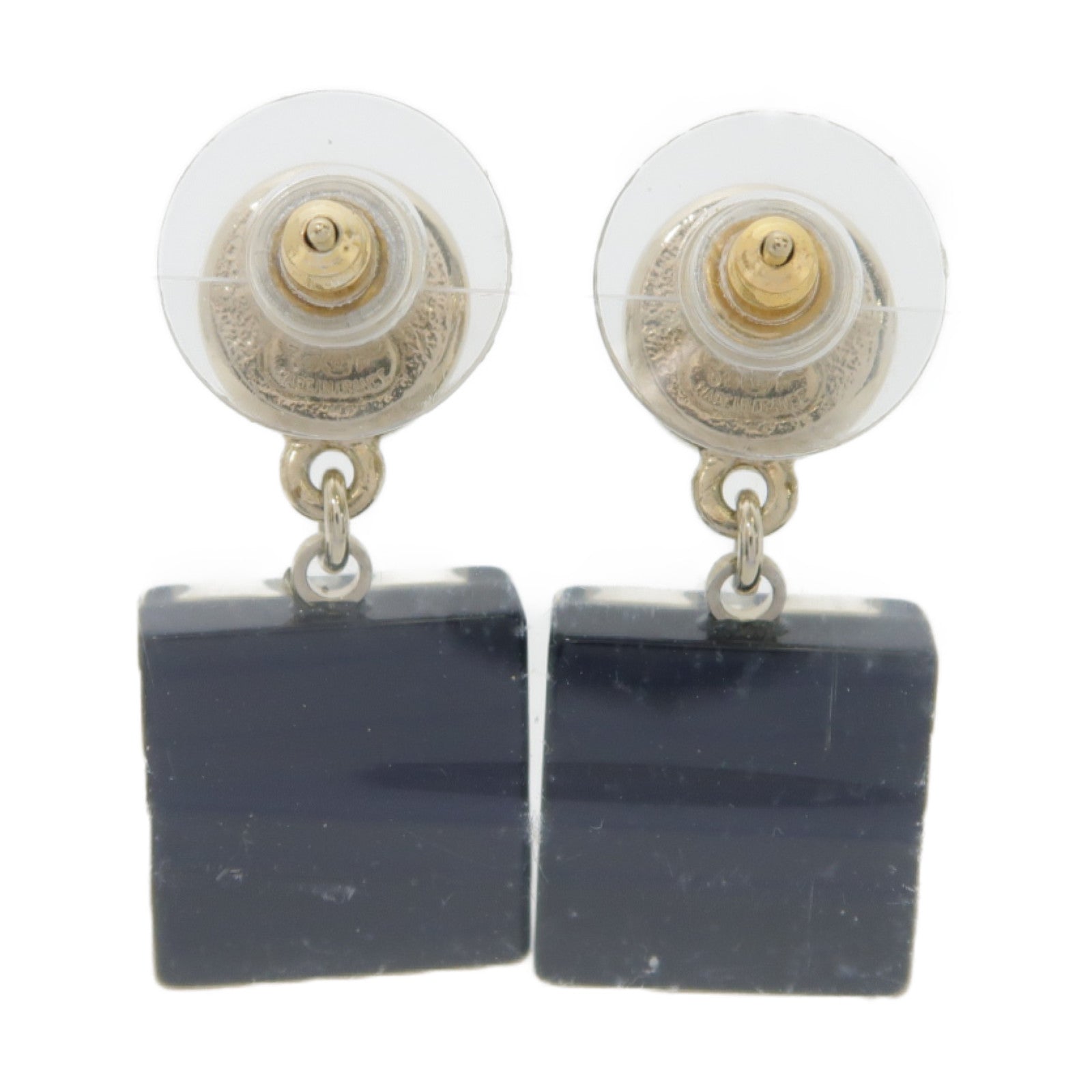 CHANEL 【清倉大減價】金屬Earrings耳環黑色