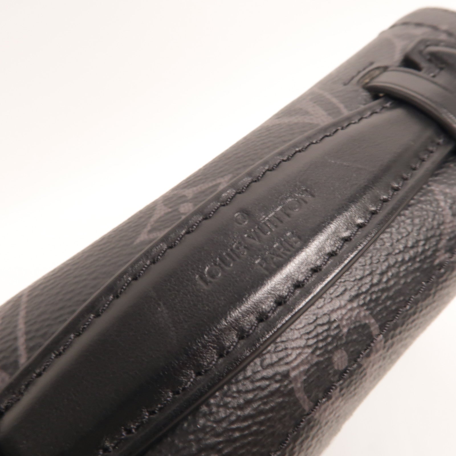 LOUIS VUITTON Monogram Eclipse Soul Trunk手挽肩背兩用袋
