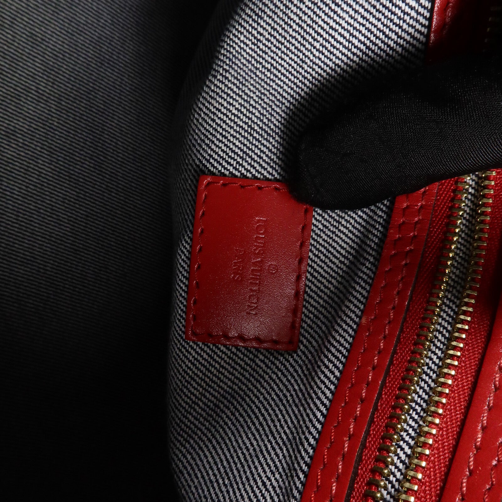 LOUIS VUITTON Monogram Denim Speedy Bandouliere 30 Square Patchwork手挽肩背兩用袋