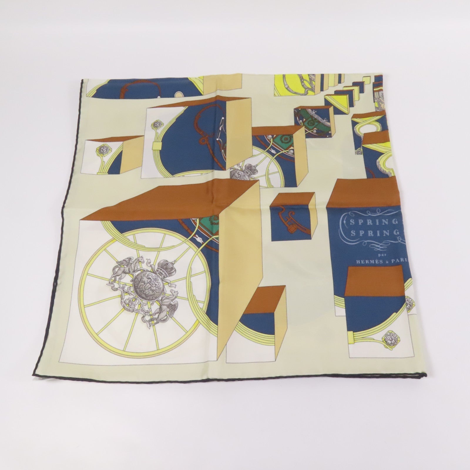 HERMES 絲質Scarf 90X90絲巾