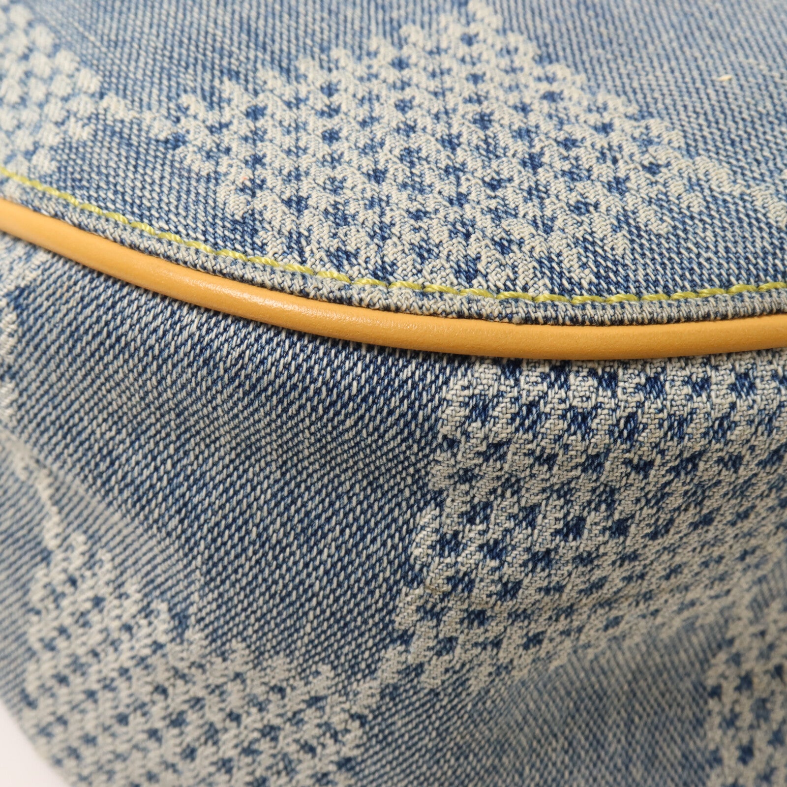 LOUIS VUITTON Damier Denim Montsouris Messenger MM肩背袋