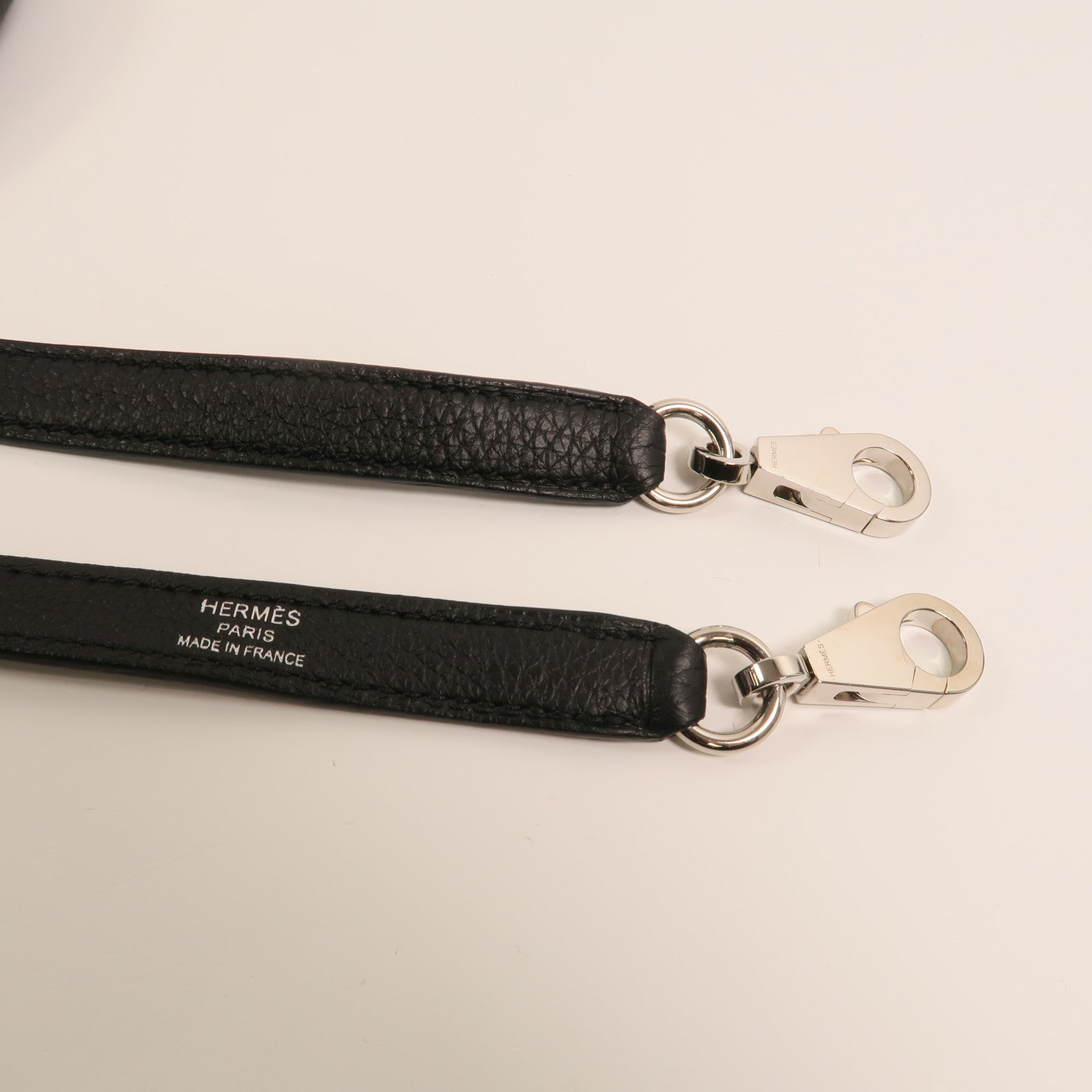 HERMES Togo皮革Kelly 28銀扣手挽肩背兩用袋Noir
