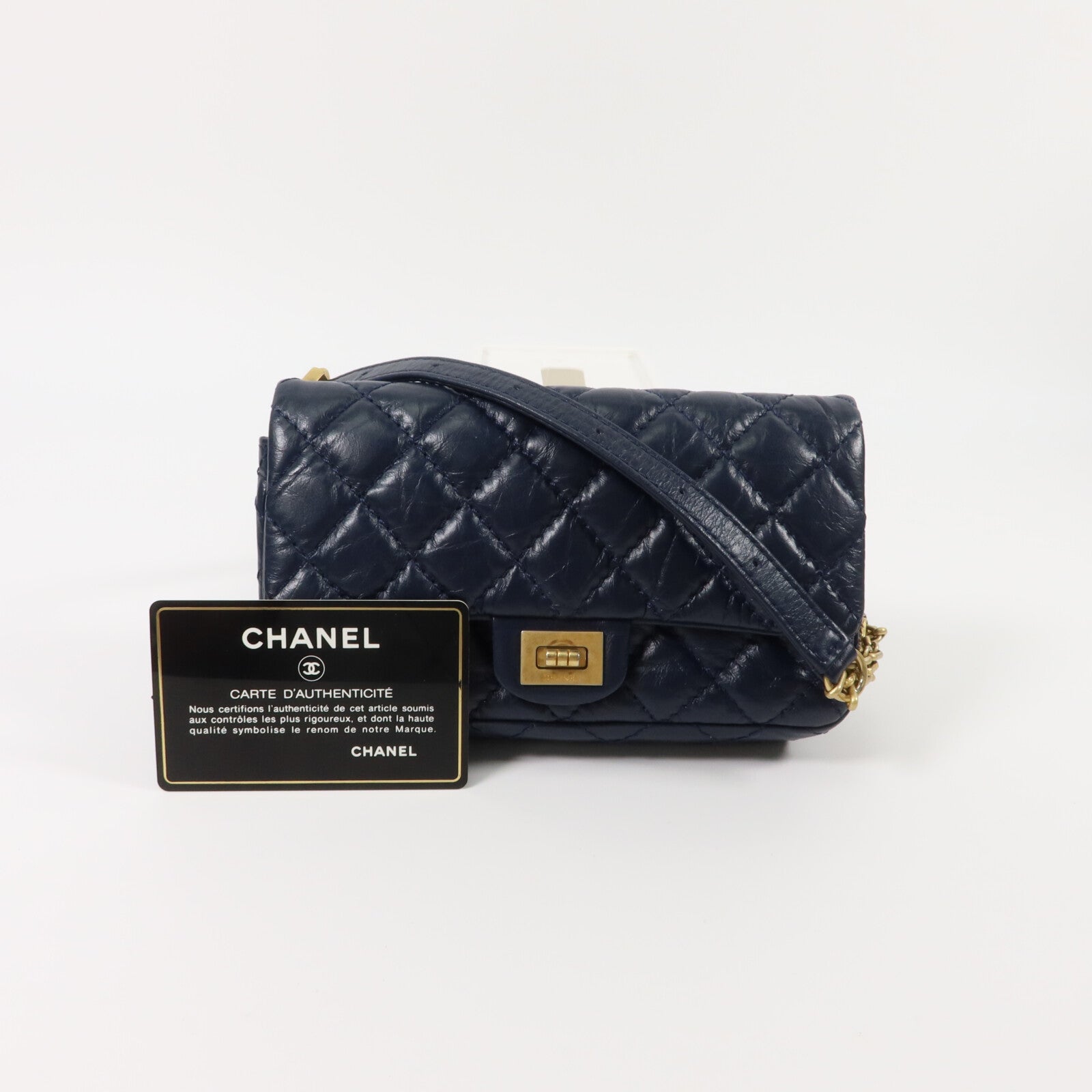 CHANEL 牛皮皮革2.55 Reissue Mini Waist Flap Bag腰包