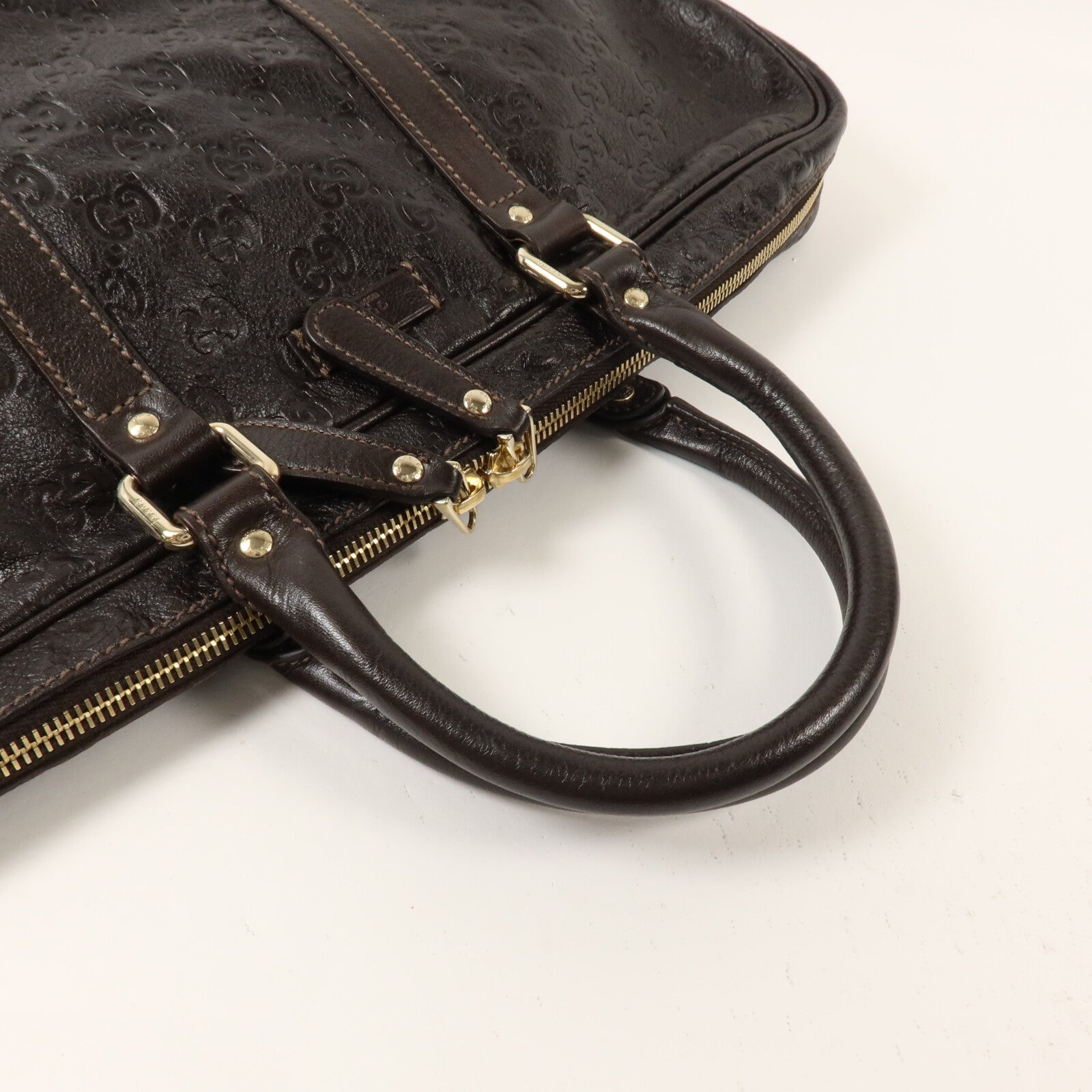 GUCCI 牛皮皮革Shoulder Bag公事包