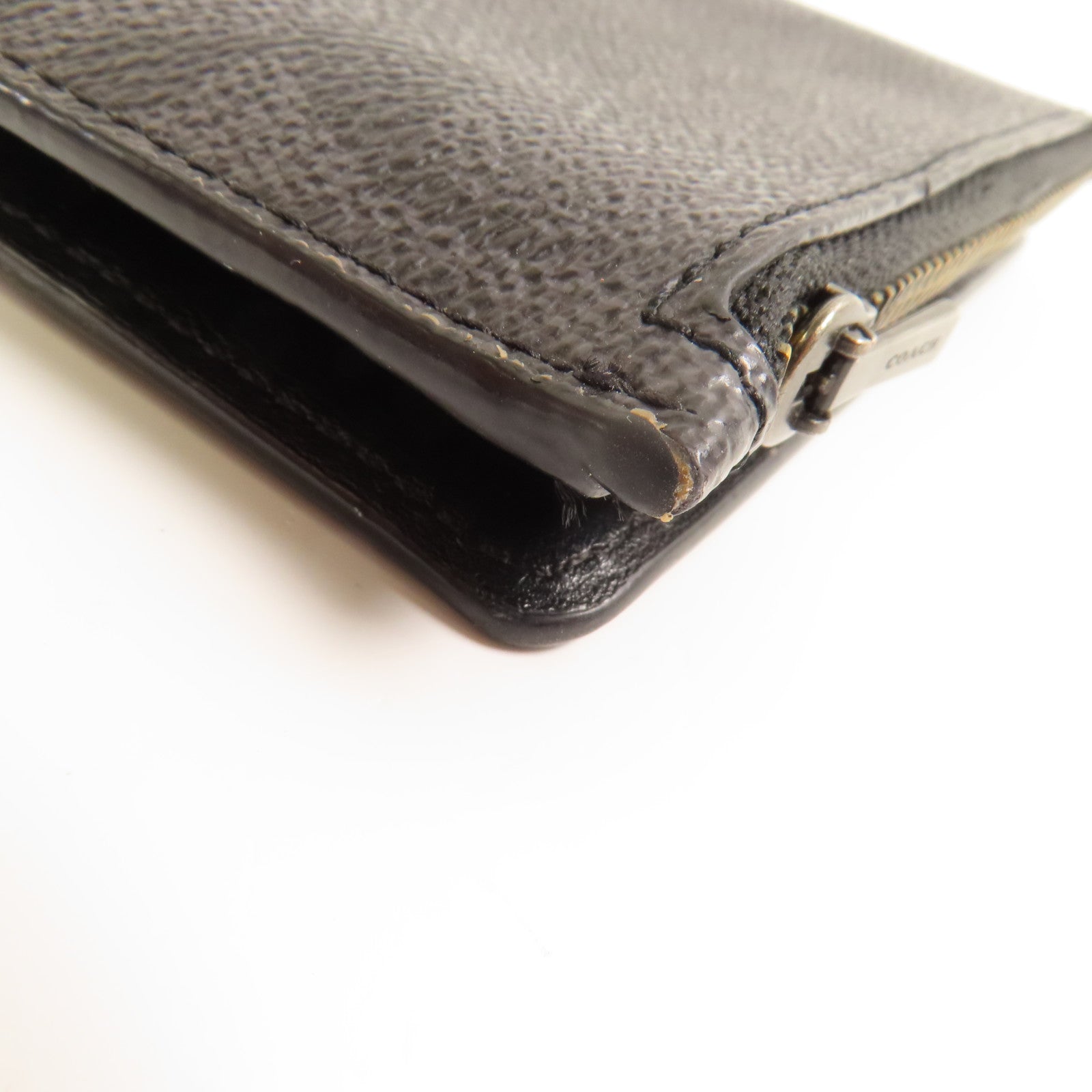 COACH 塗層帆布Card/Coin Case零錢包/卡片套