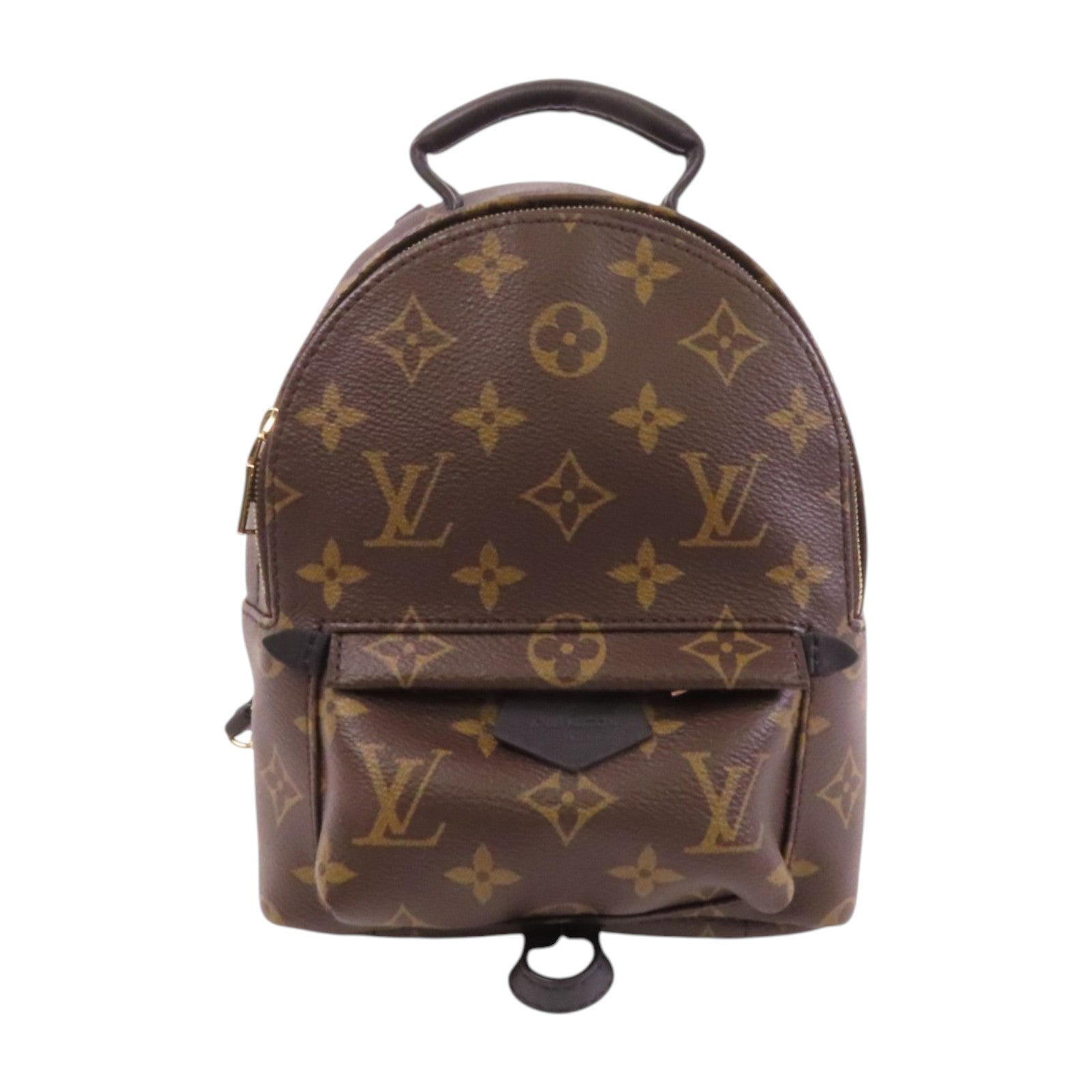 LOUIS VUITTON Monogram Palm Spring Mini銀扣背包/肩背兩用袋