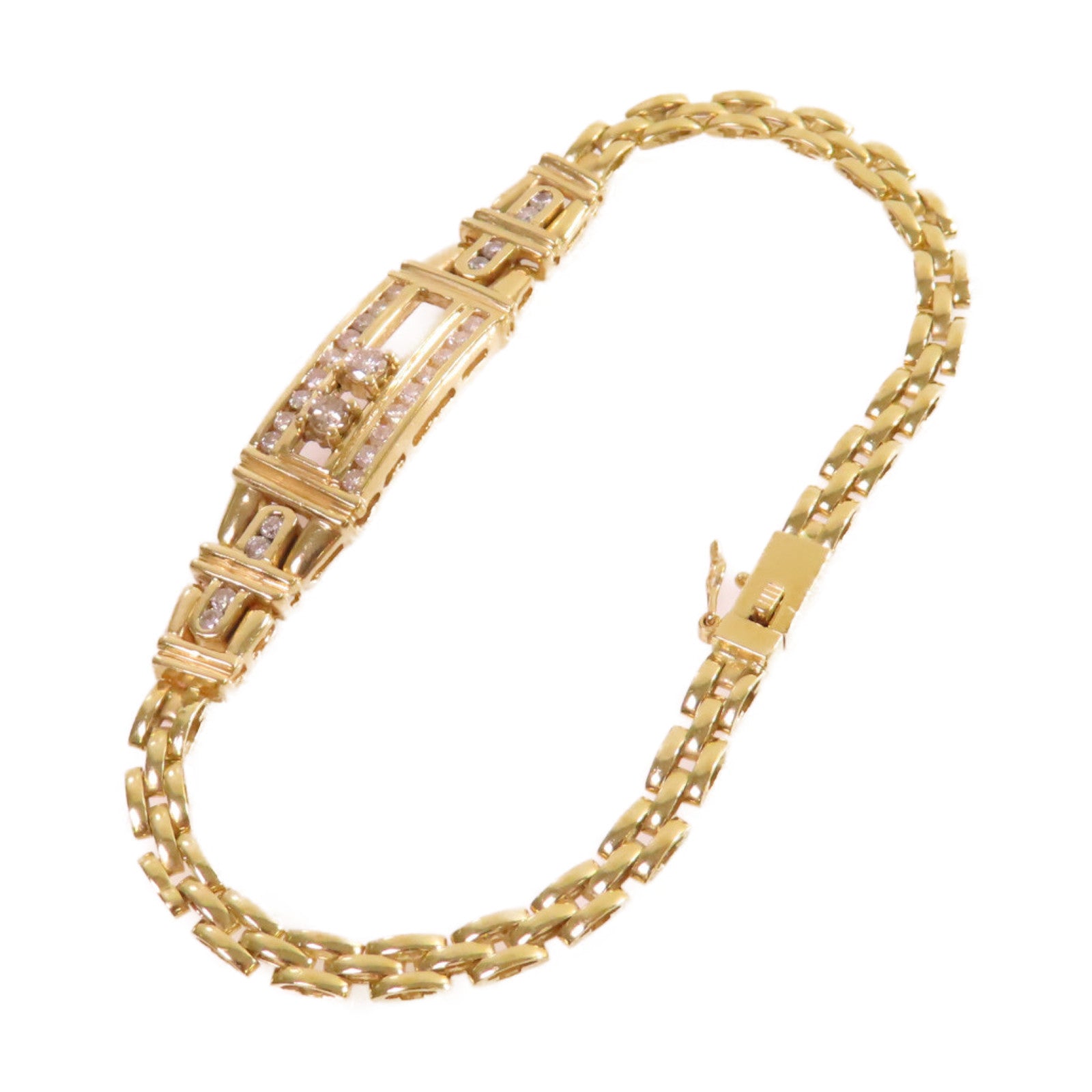 JEWELRY 18K黃金/鑽石Diamond Bracelet手鏈
